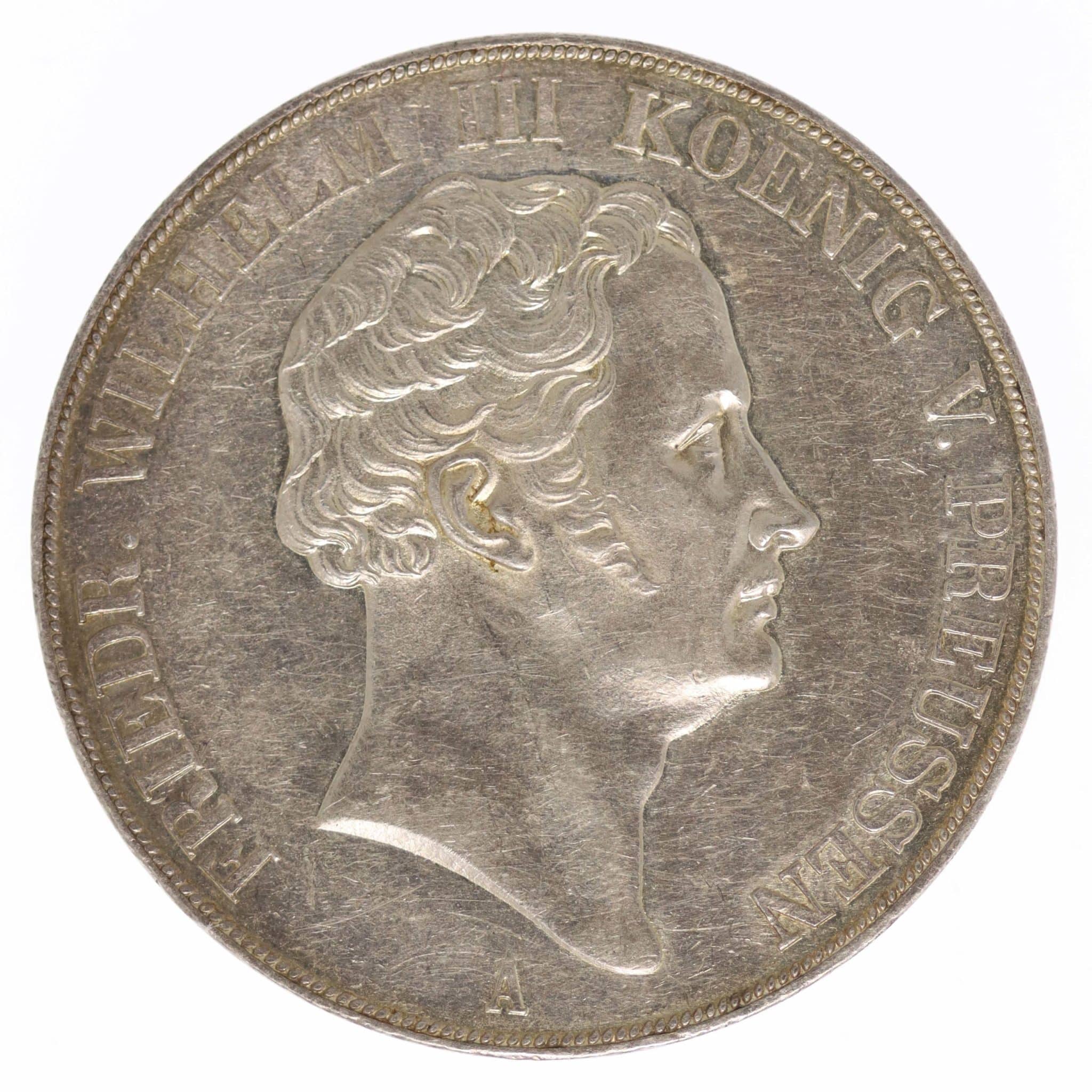 Preussen Friedrich Wilhelm III. Doppeltaler 1840