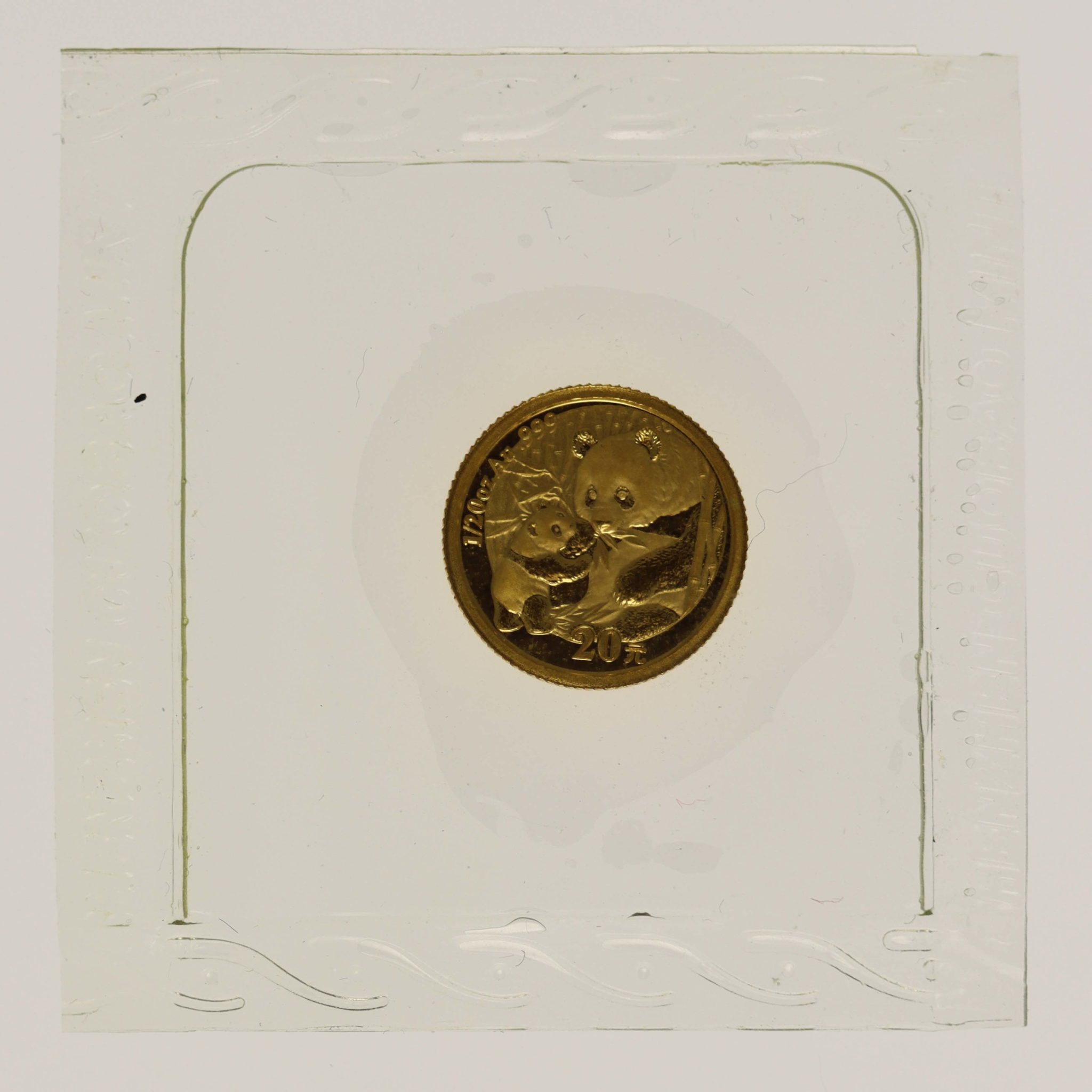 China Panda 20 Yuan 2005 1/20 Unze