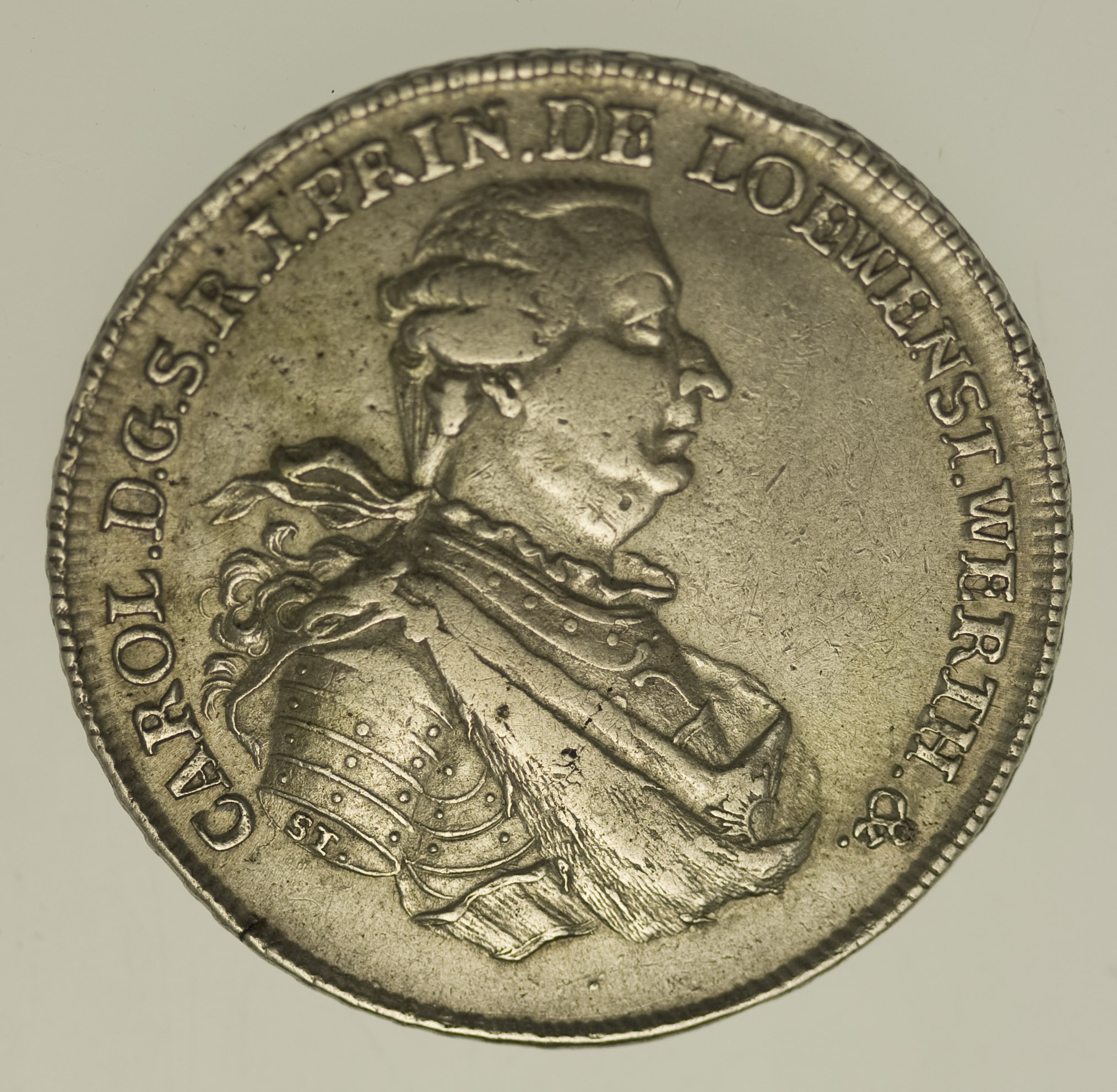 Löwenstein Wertheim Rochefort Karl Thomas Taler 1769