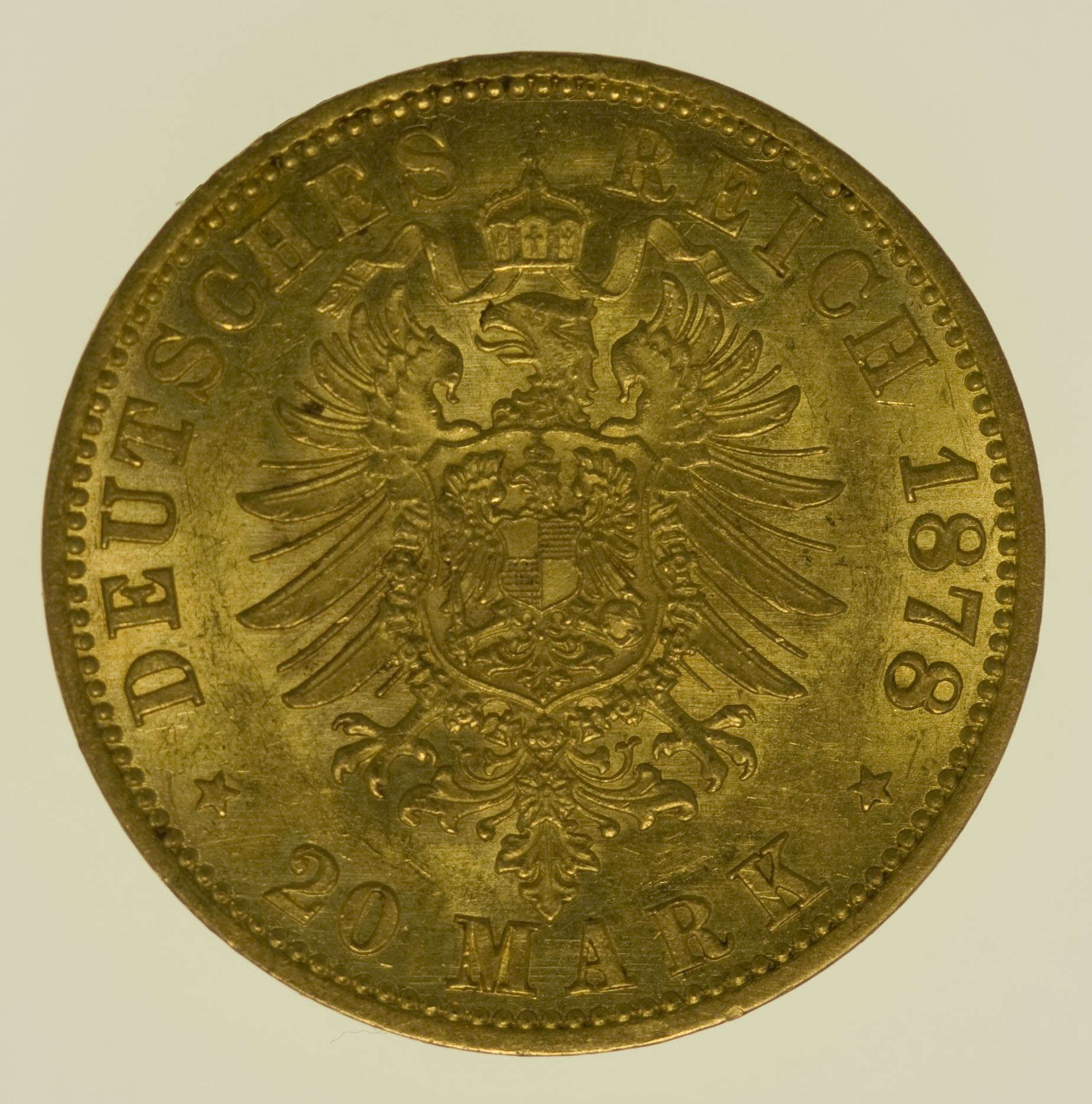 Preussen Wilhelm I. 20 Mark 1878 A