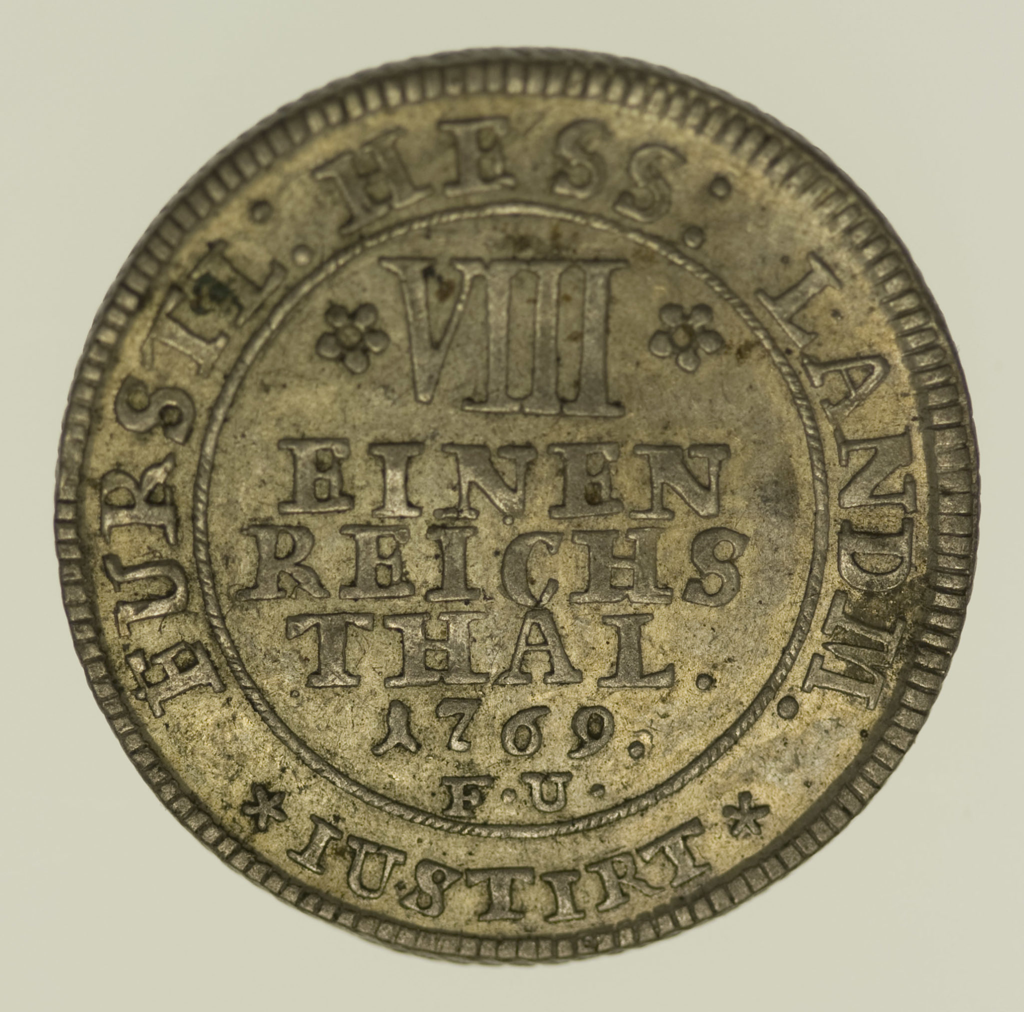 Hessen Kassel Friedrich II. 1/8 Taler 1769