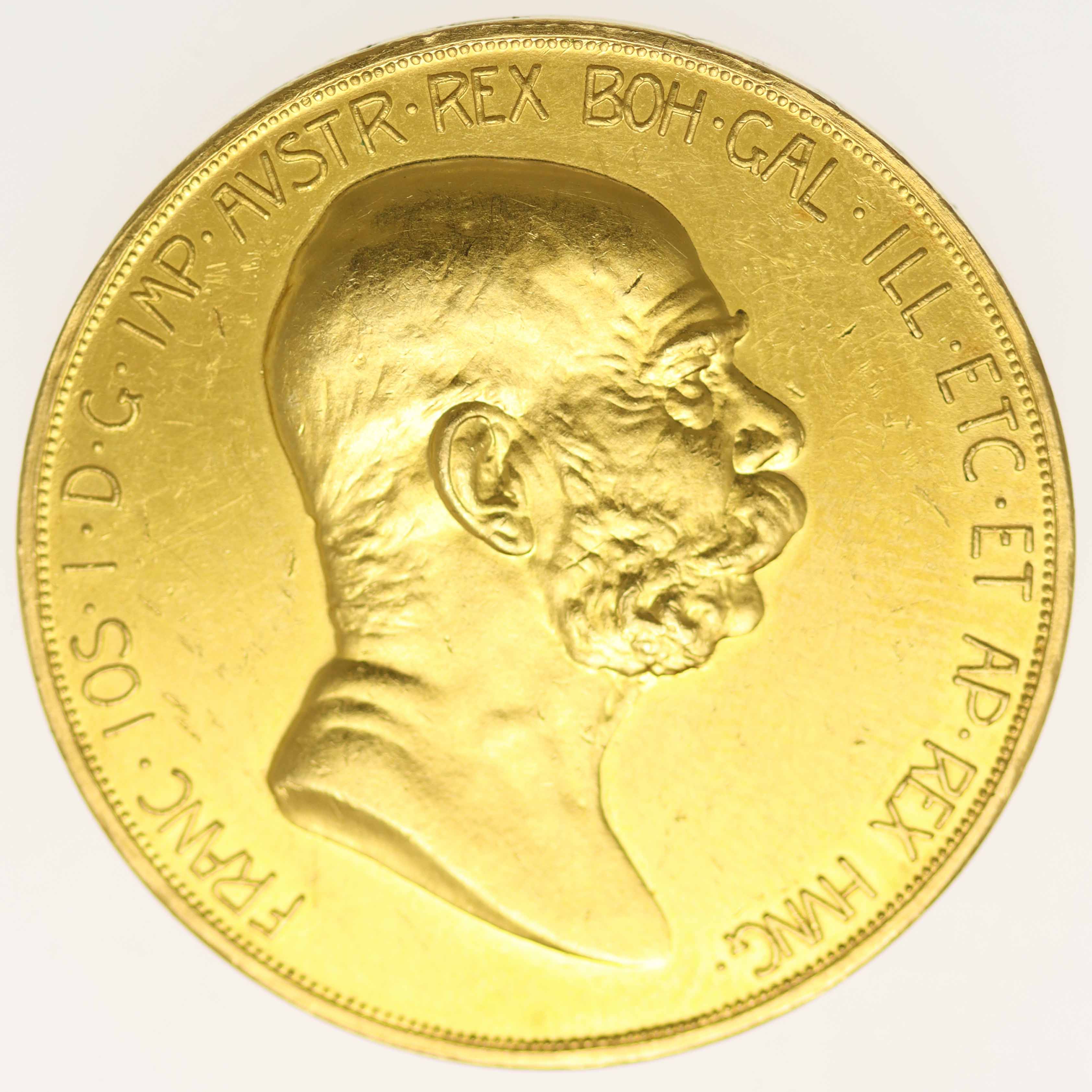 Österreich Kaiserreich Franz Joseph I. 100 Kronen 1908