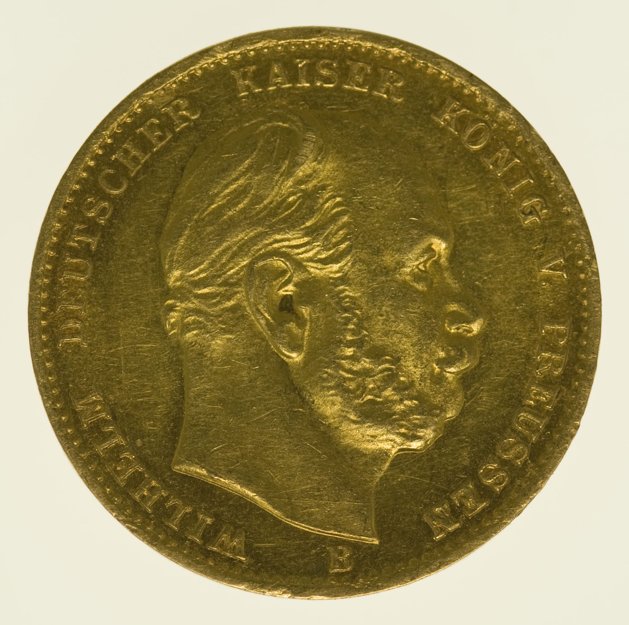 Preussen Wilhelm I. 10 Mark 1874 B