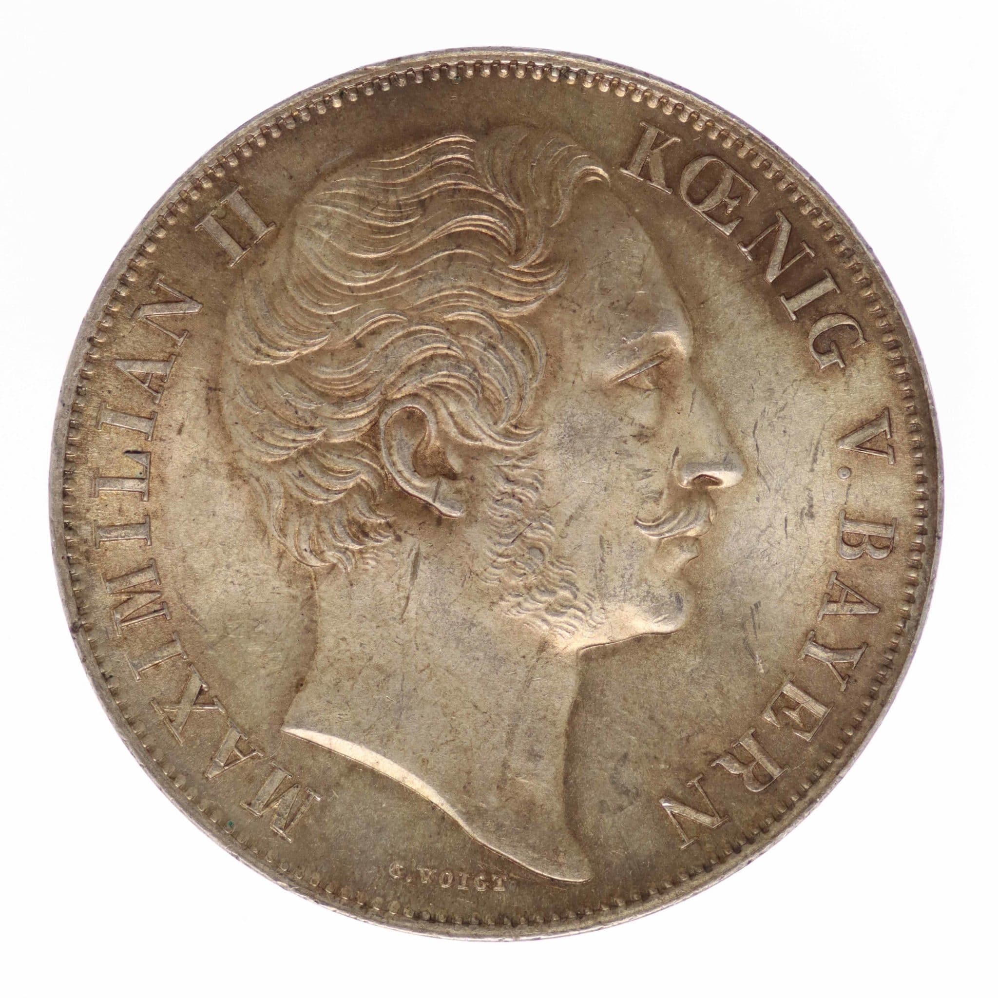 Bayern Maximilian II. Doppelgulden 1856