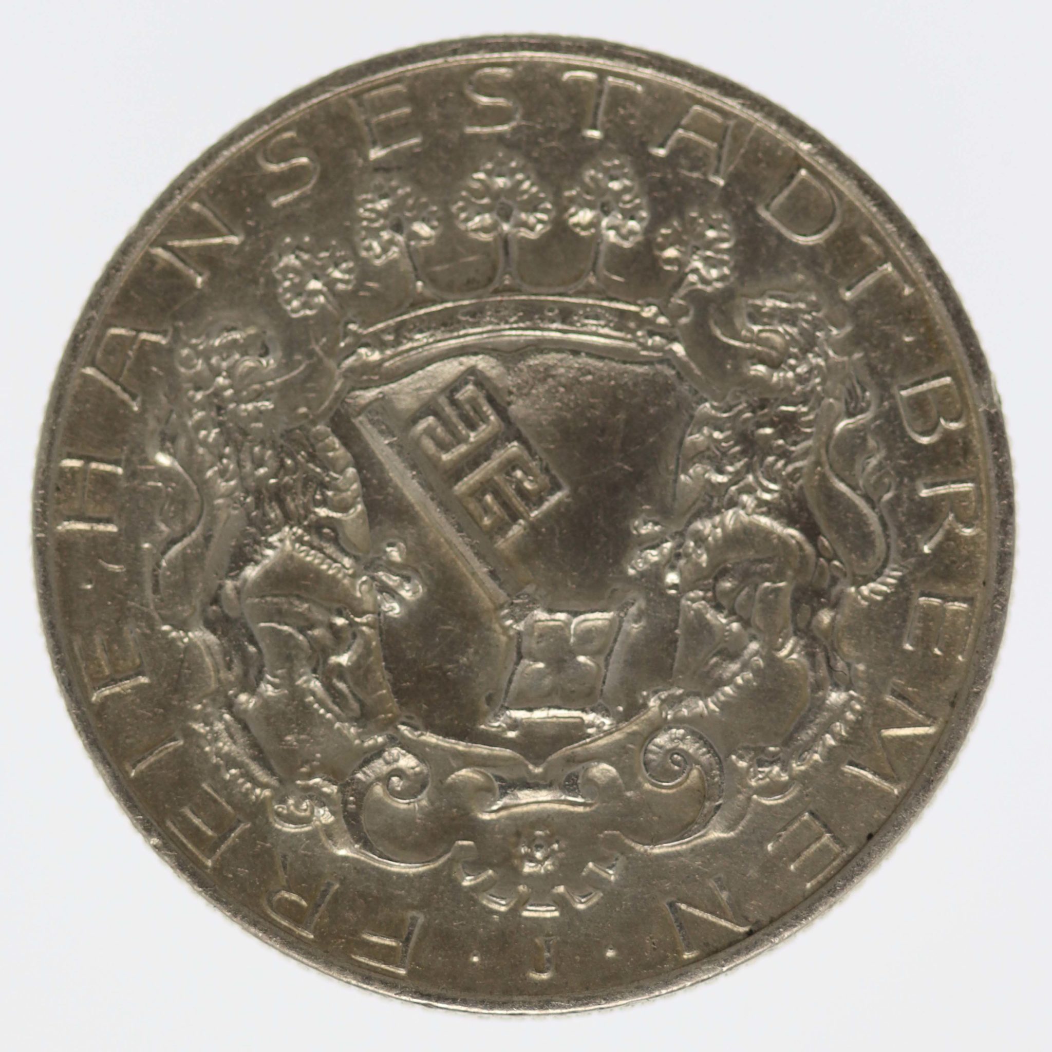 Bremen Stadtwappen 2 Mark 1904