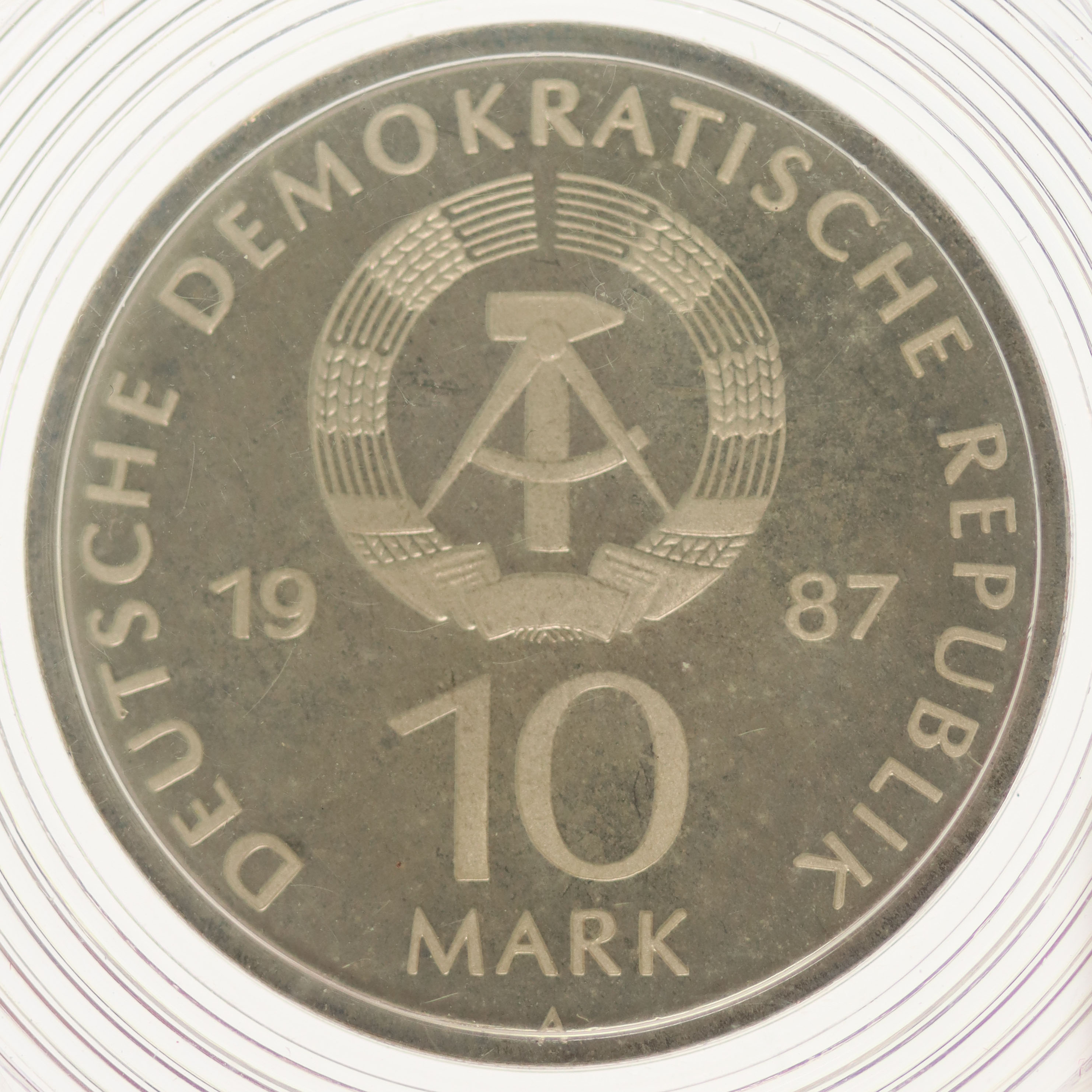 DDR 10 Mark 1987 A Schauspielhaus Berlin