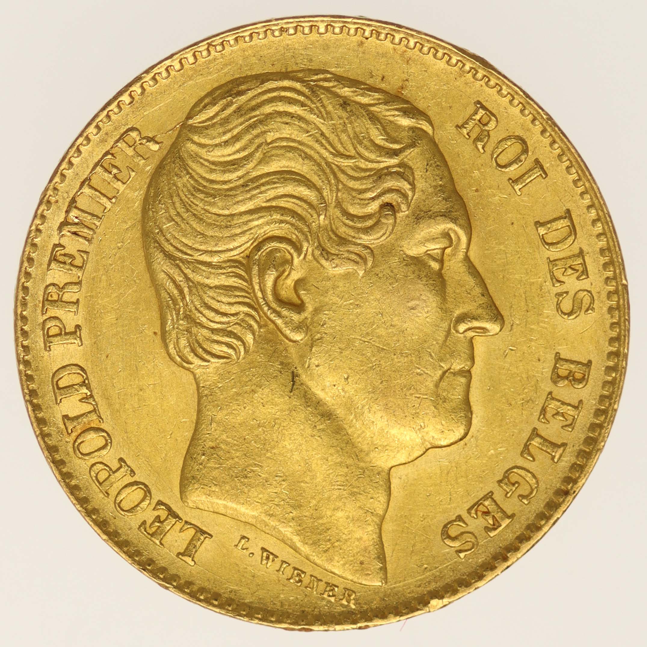 Belgien Leopold I. 20 Francs 1865