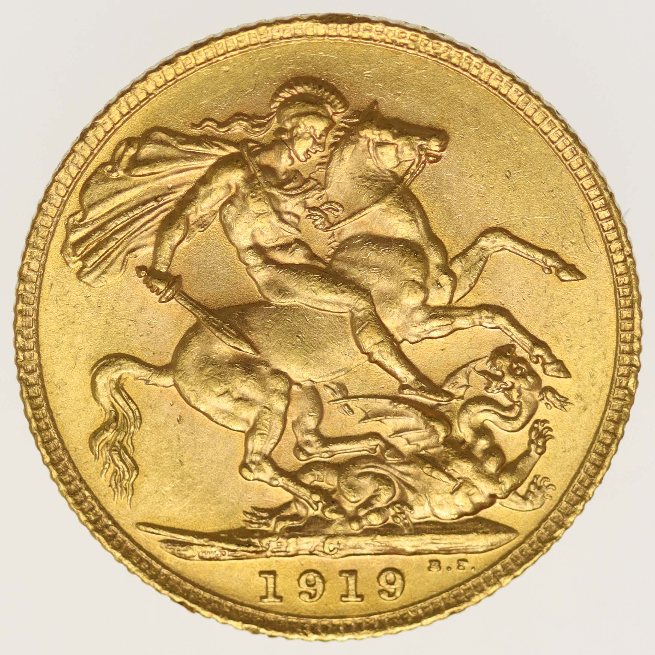 Kanada Georg V. Sovereign 1919 C