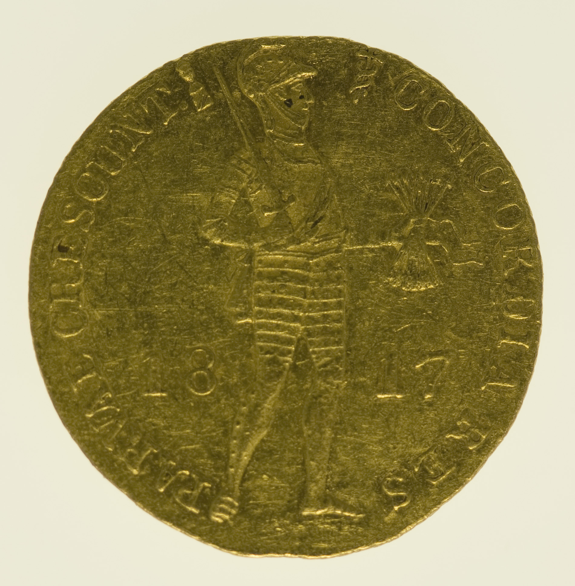 Niederlande Wilhelm I. Dukat 1817