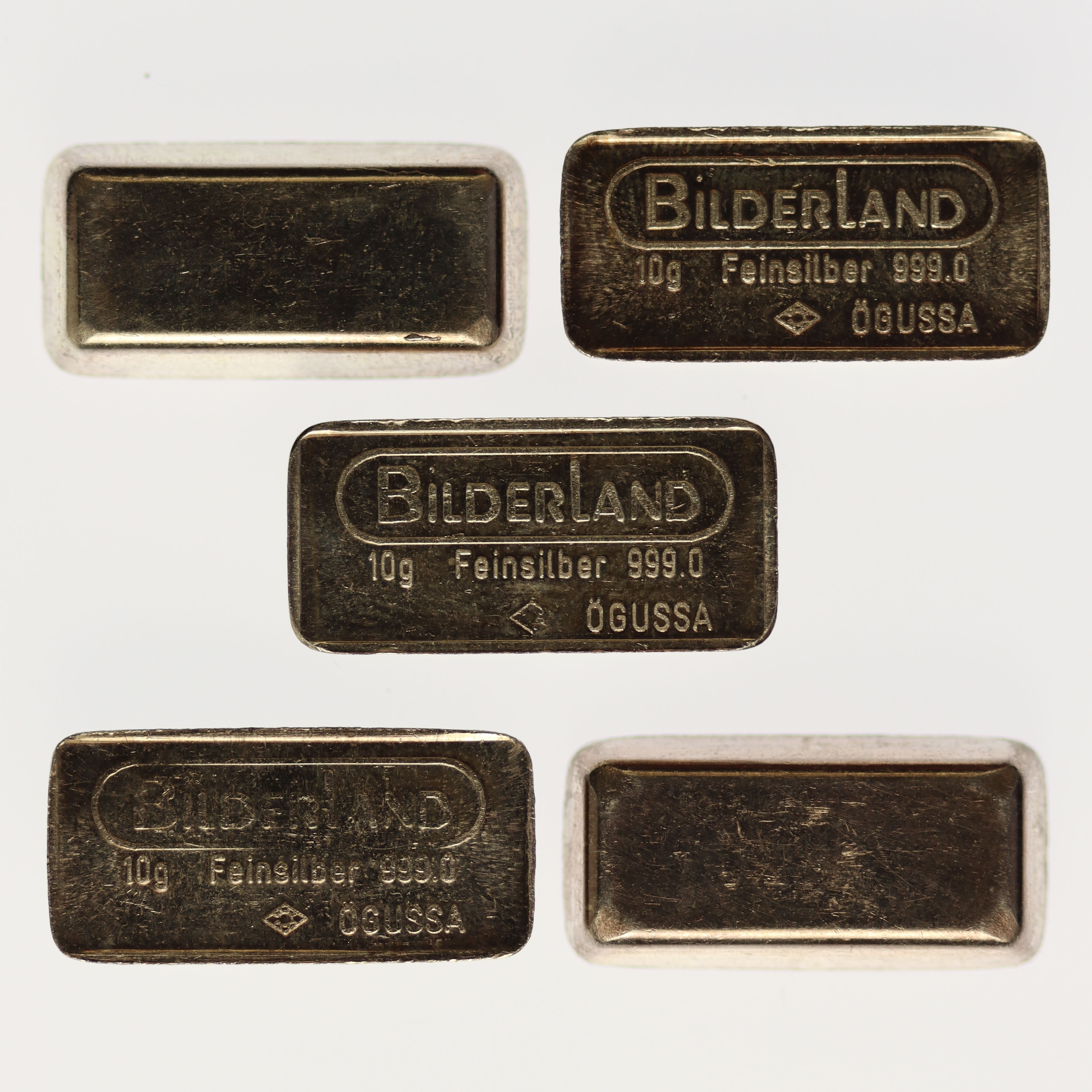 Silberbarren 10 Gramm Ögussa für Bilderland