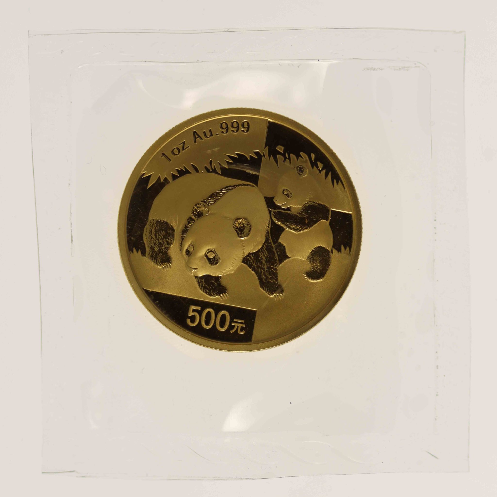 China Panda 500 Yuan 2008 1 Unze