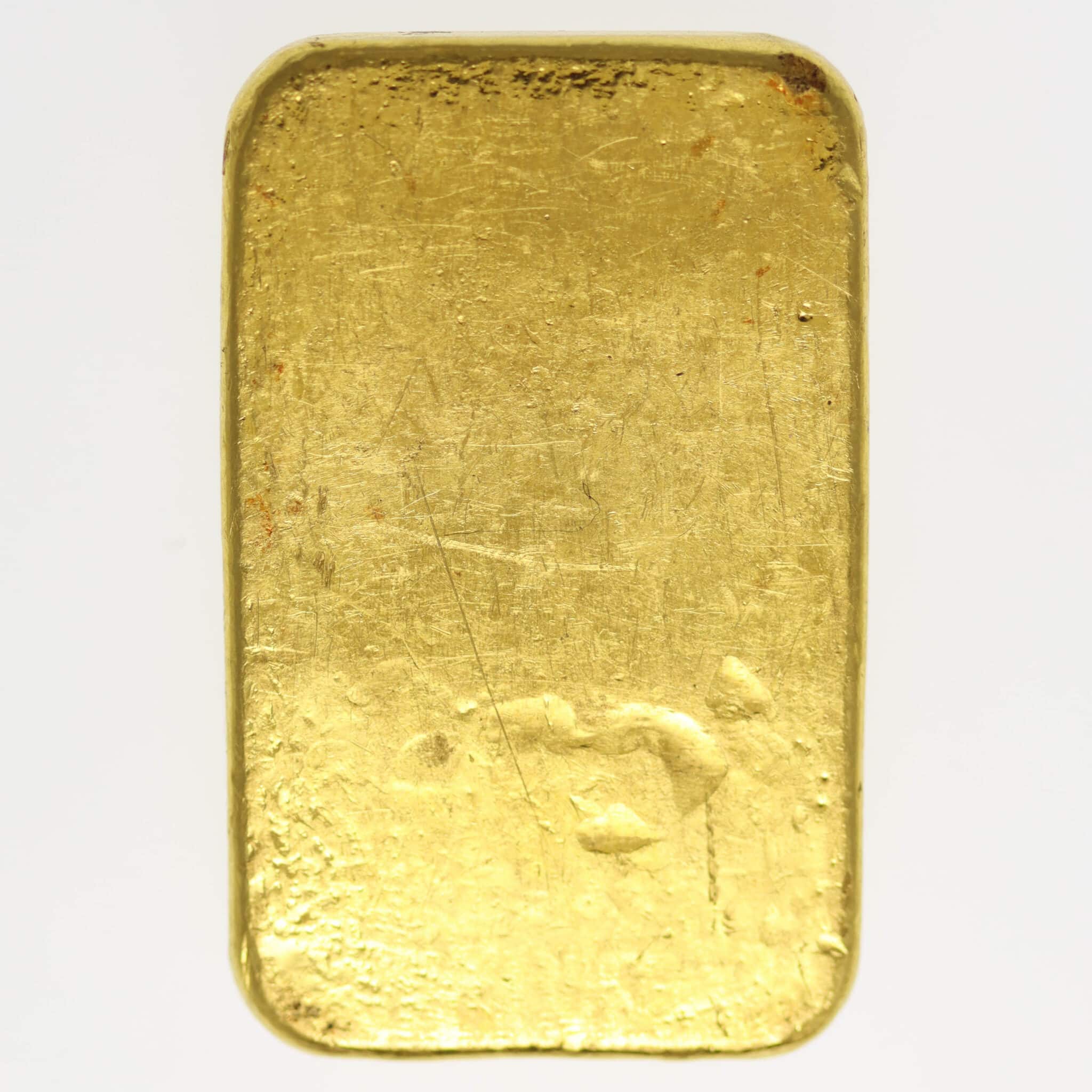 Goldbarren 10 Tolas Johnson Matthey