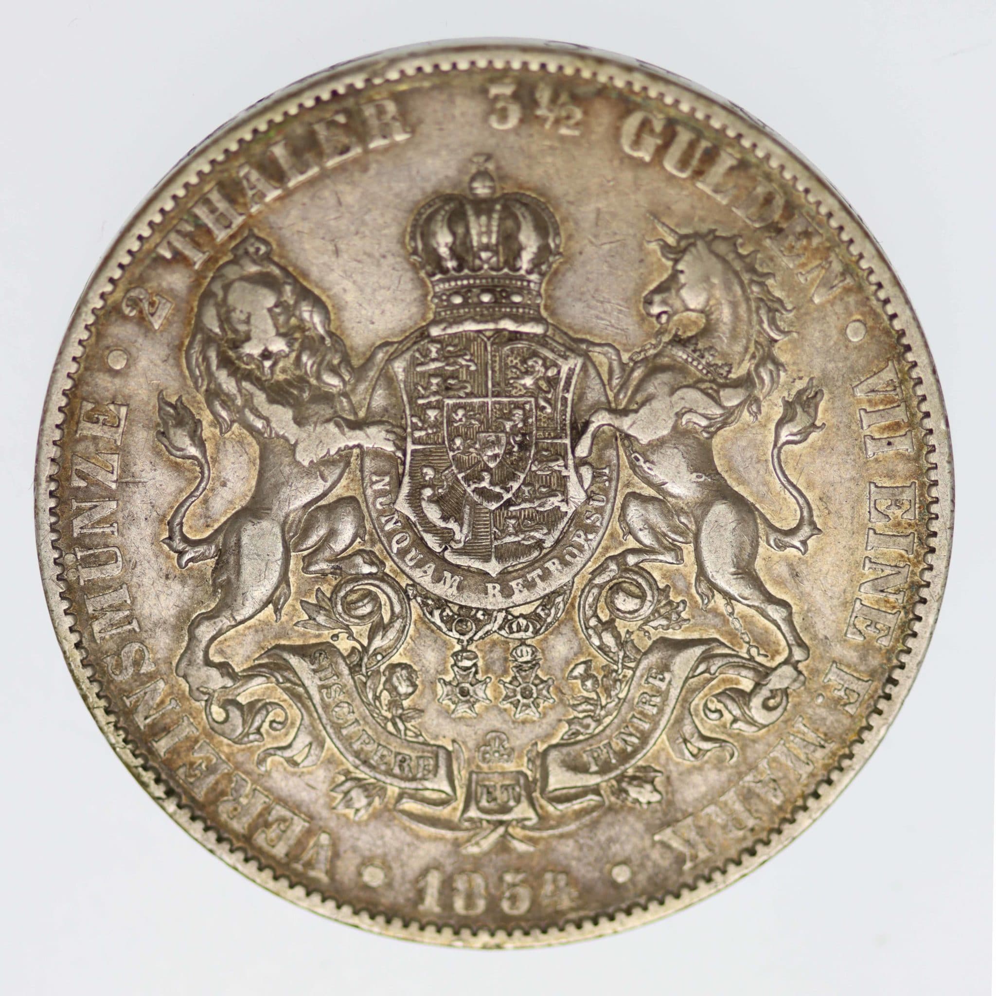 Hannover Georg V. Doppeltaler 1854