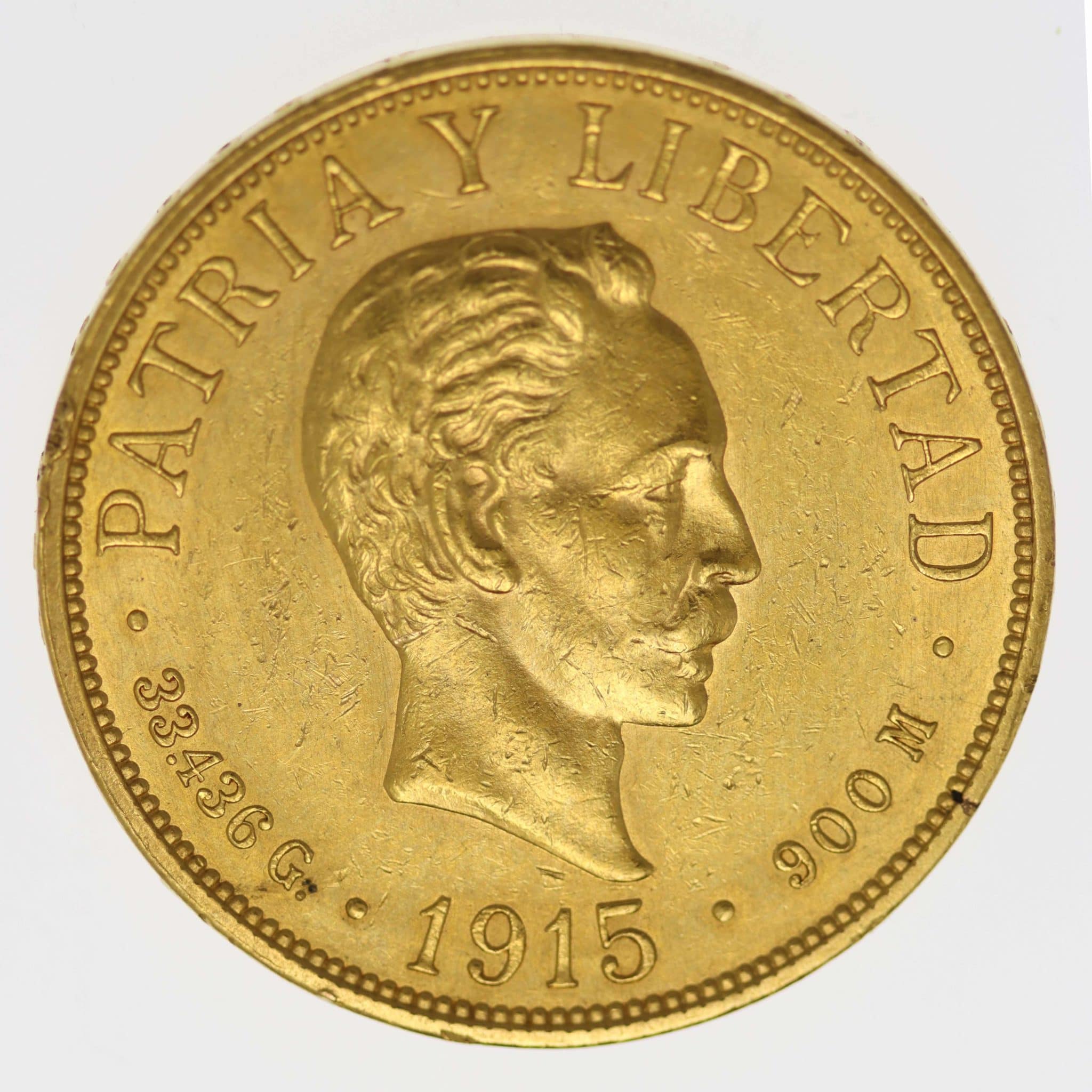Kuba 20 Pesos 1915