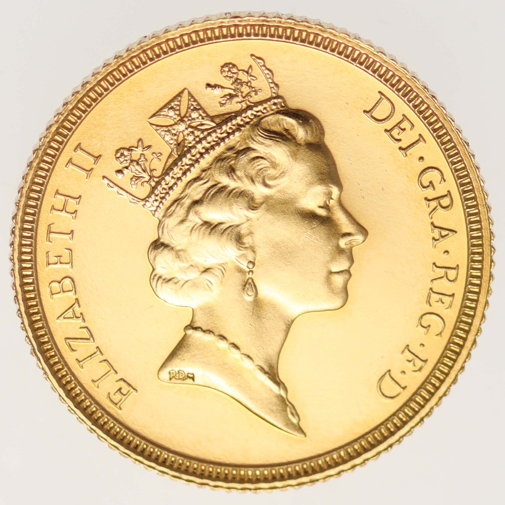 Großbritannien Elisabeth II. Sovereign 1986