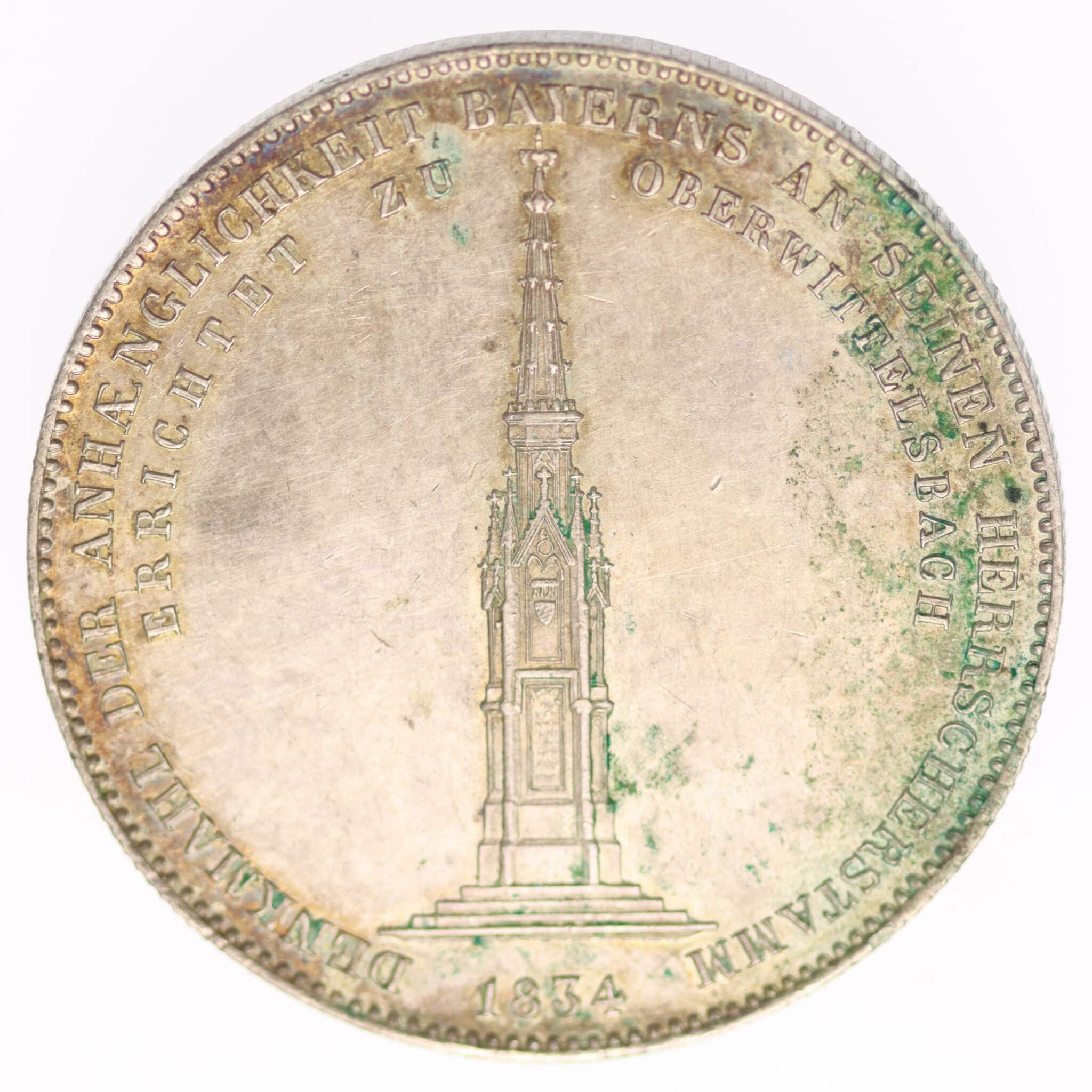 Bayern Ludwig I. Geschichtstaler 1834