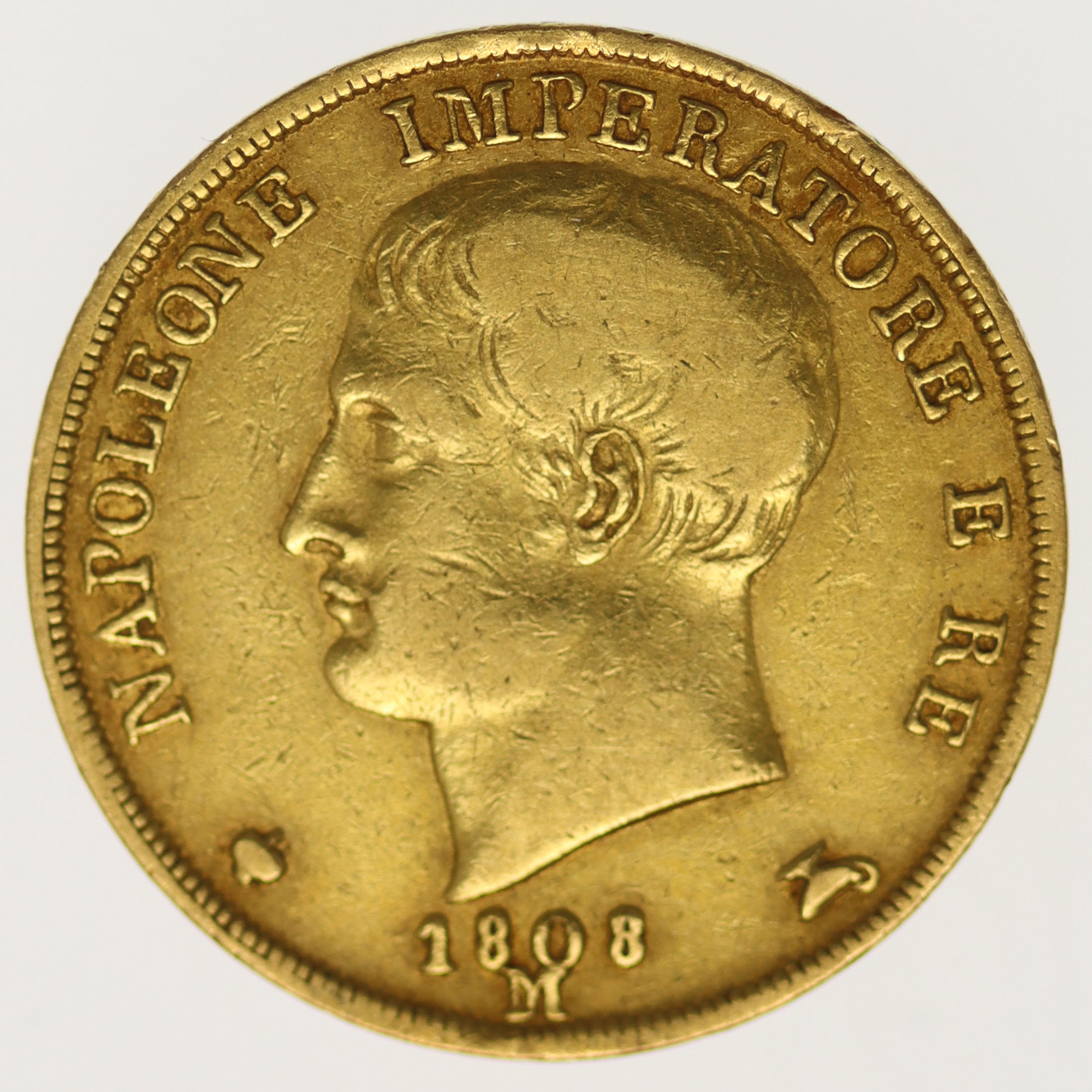 Italien Napoleon I. 20 Lire 1808 M