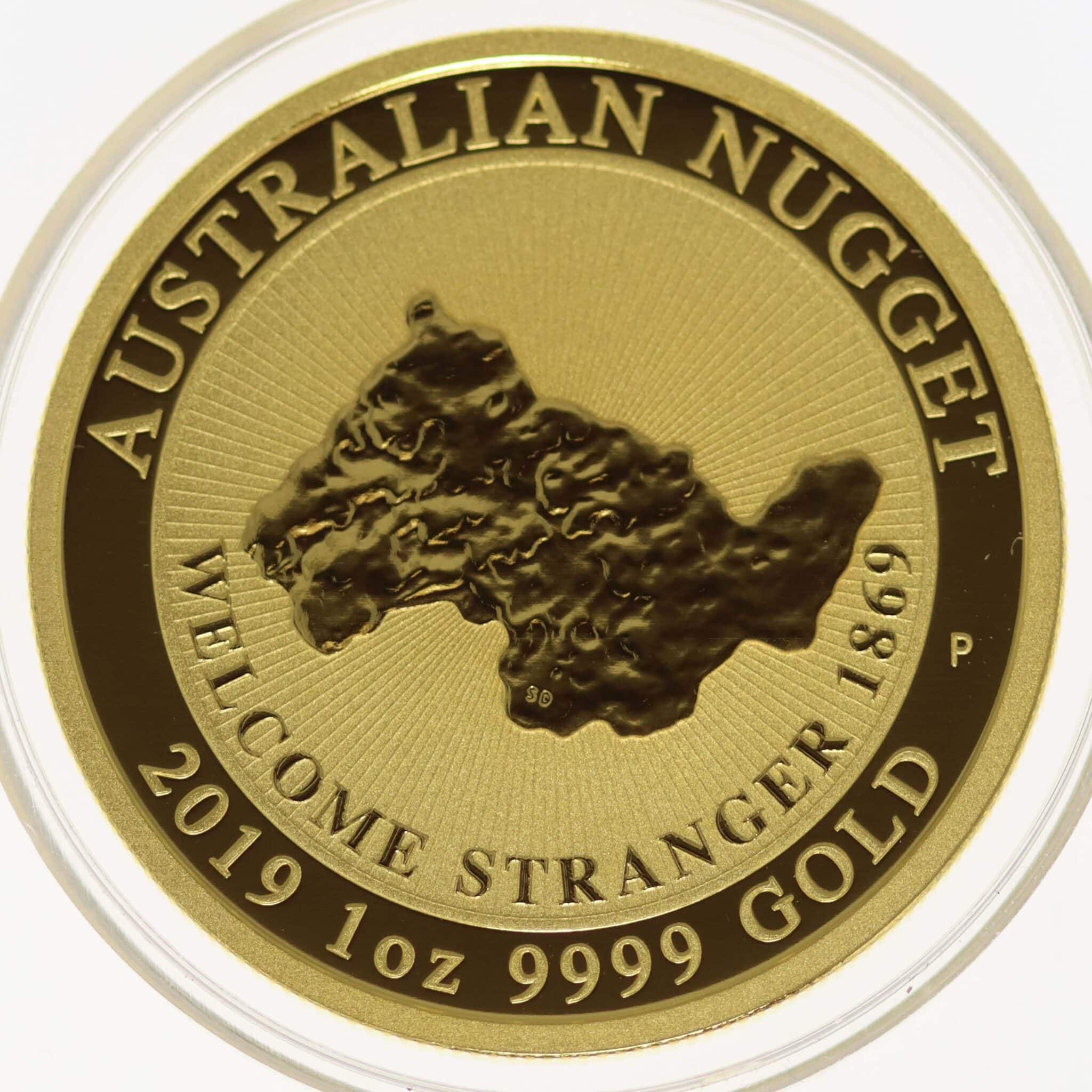 Australien Elisabeth II. 100 Dollars 2019 Nugget