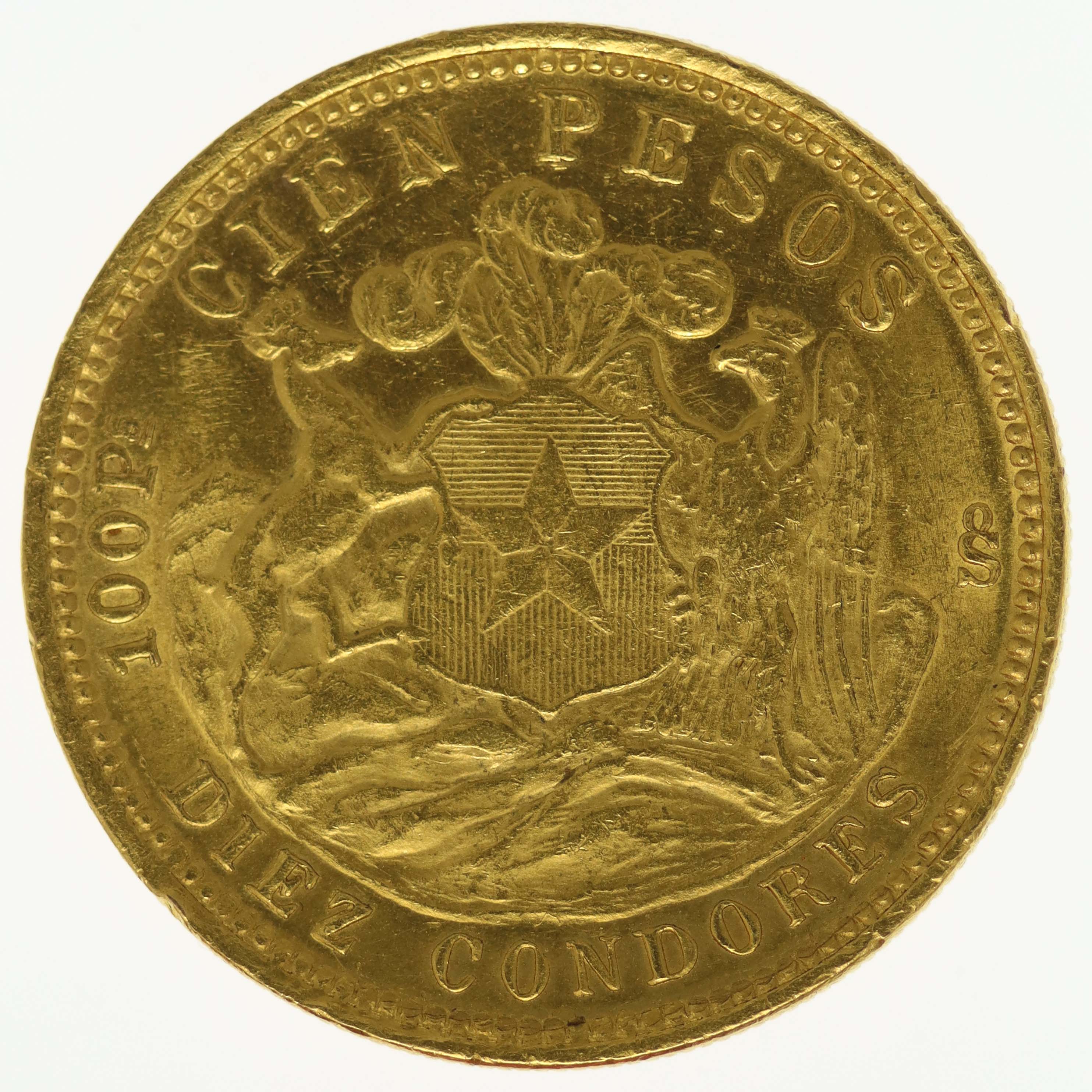 Chile 100 Pesos 1926