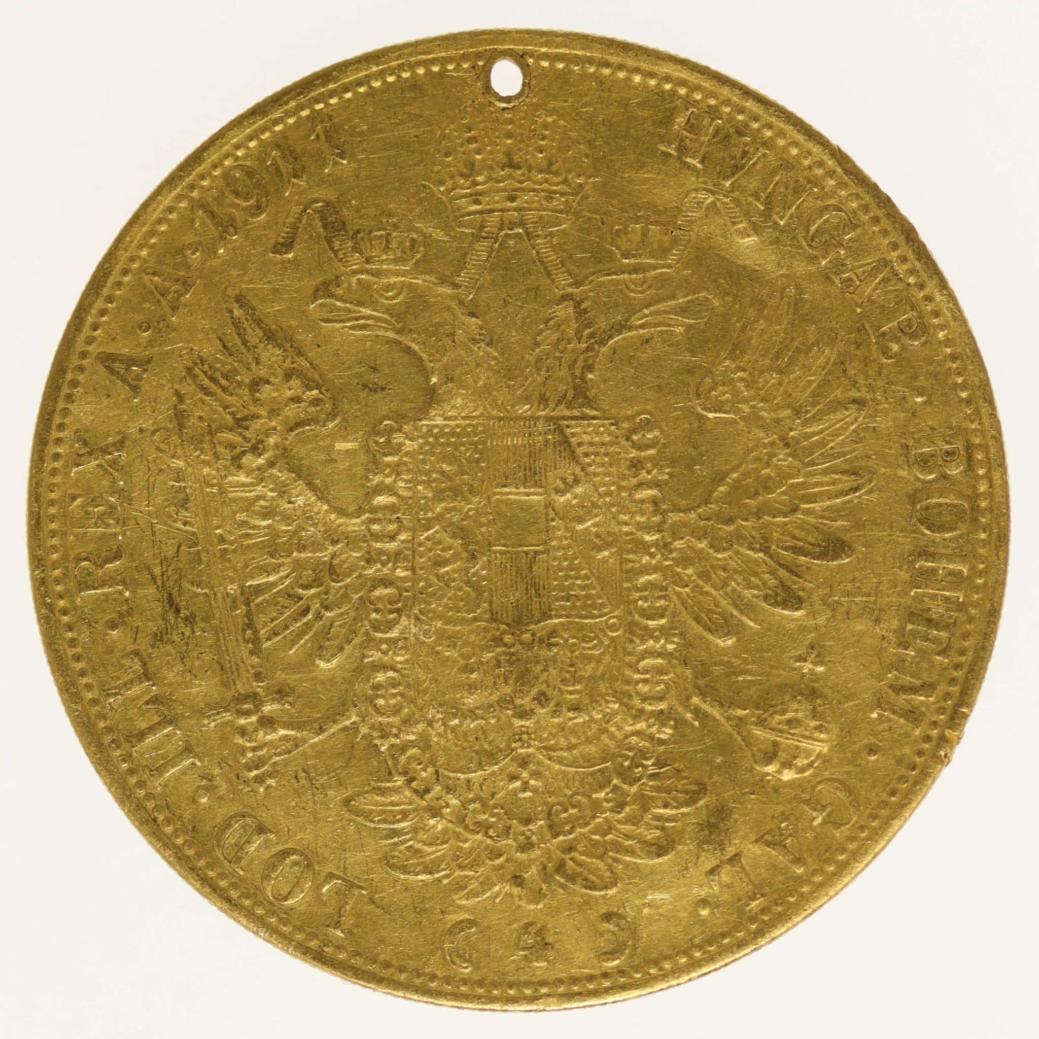 Österreich Kaiserreich Franz Joseph I. 4 Dukaten 1911
