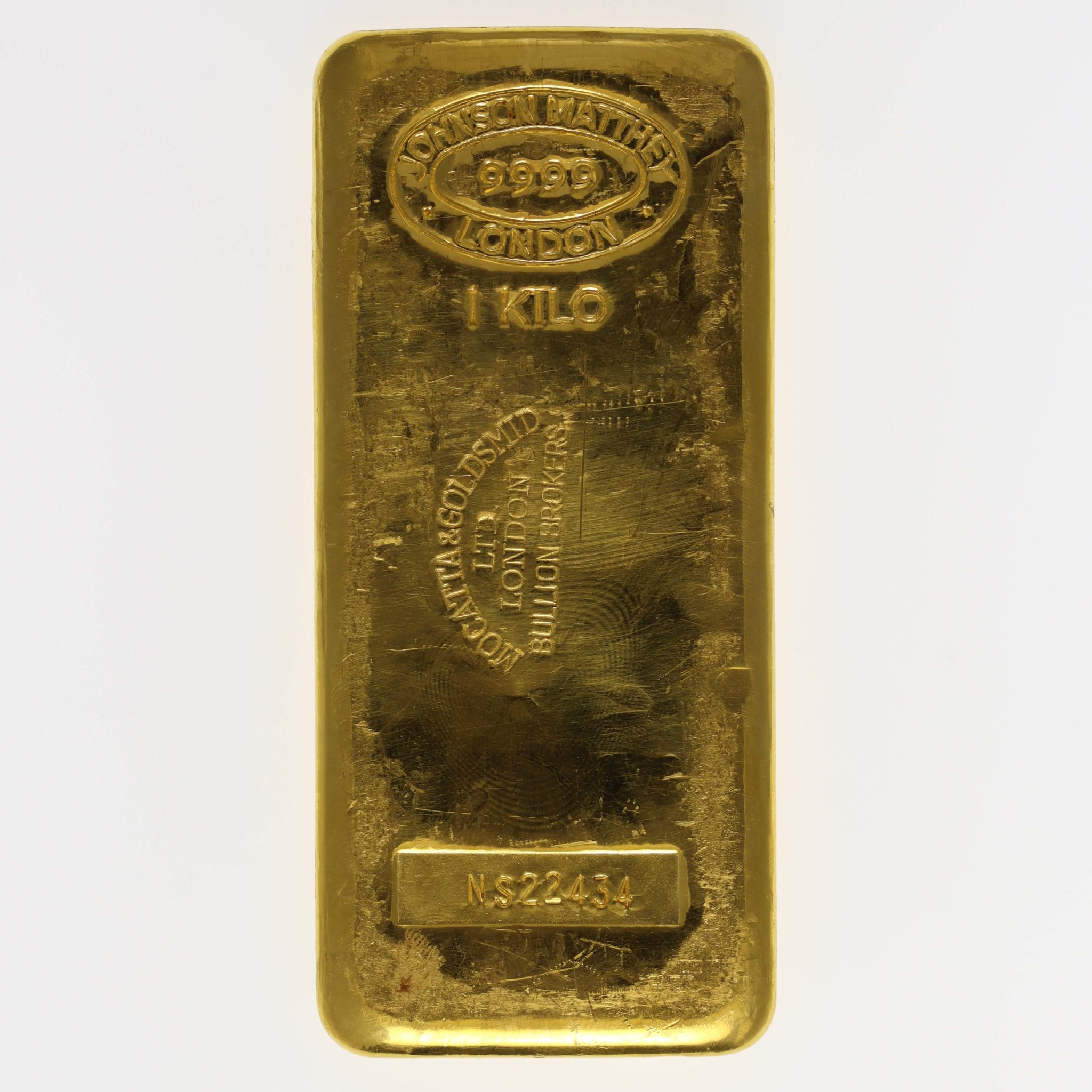 Goldbarren 1000 Gramm Johnson Matthey