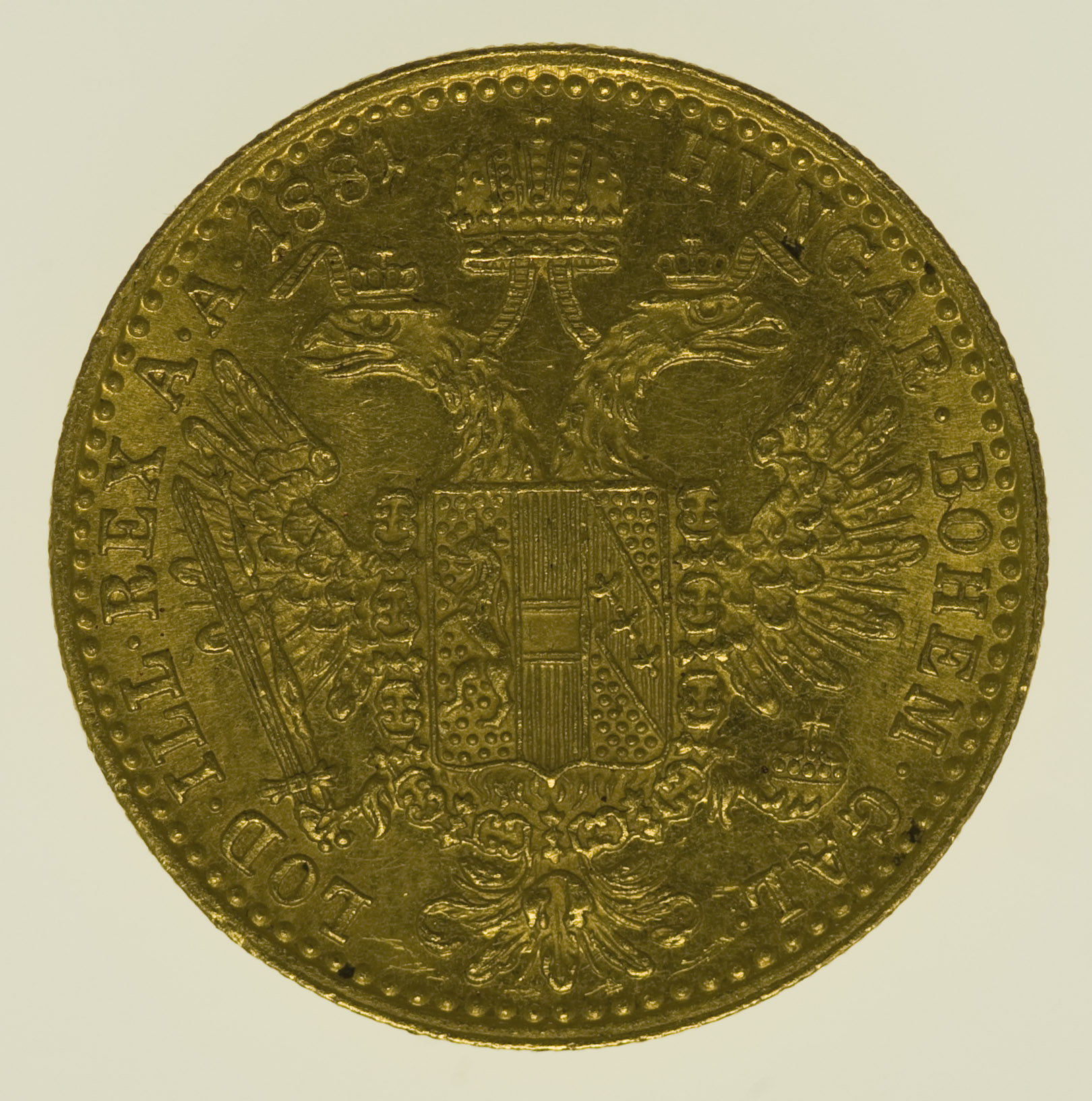 Österreich Kaiserreich Franz Joseph I. Dukat 1881