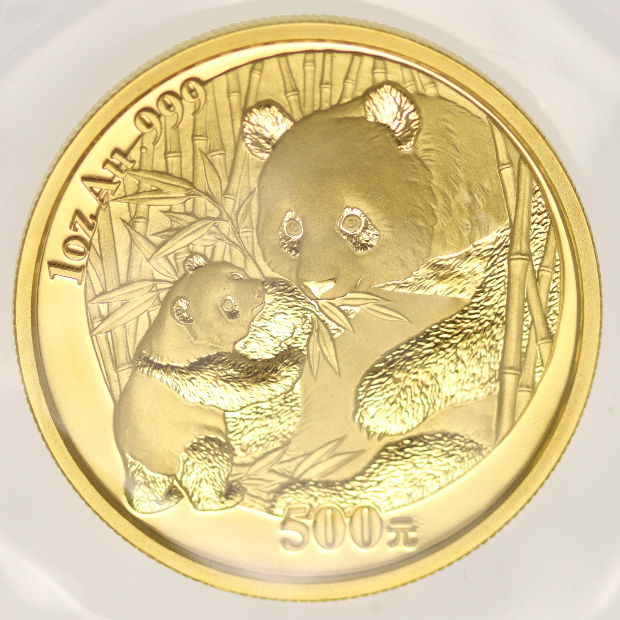 China Panda 500 Yuan 2005 1 Unze