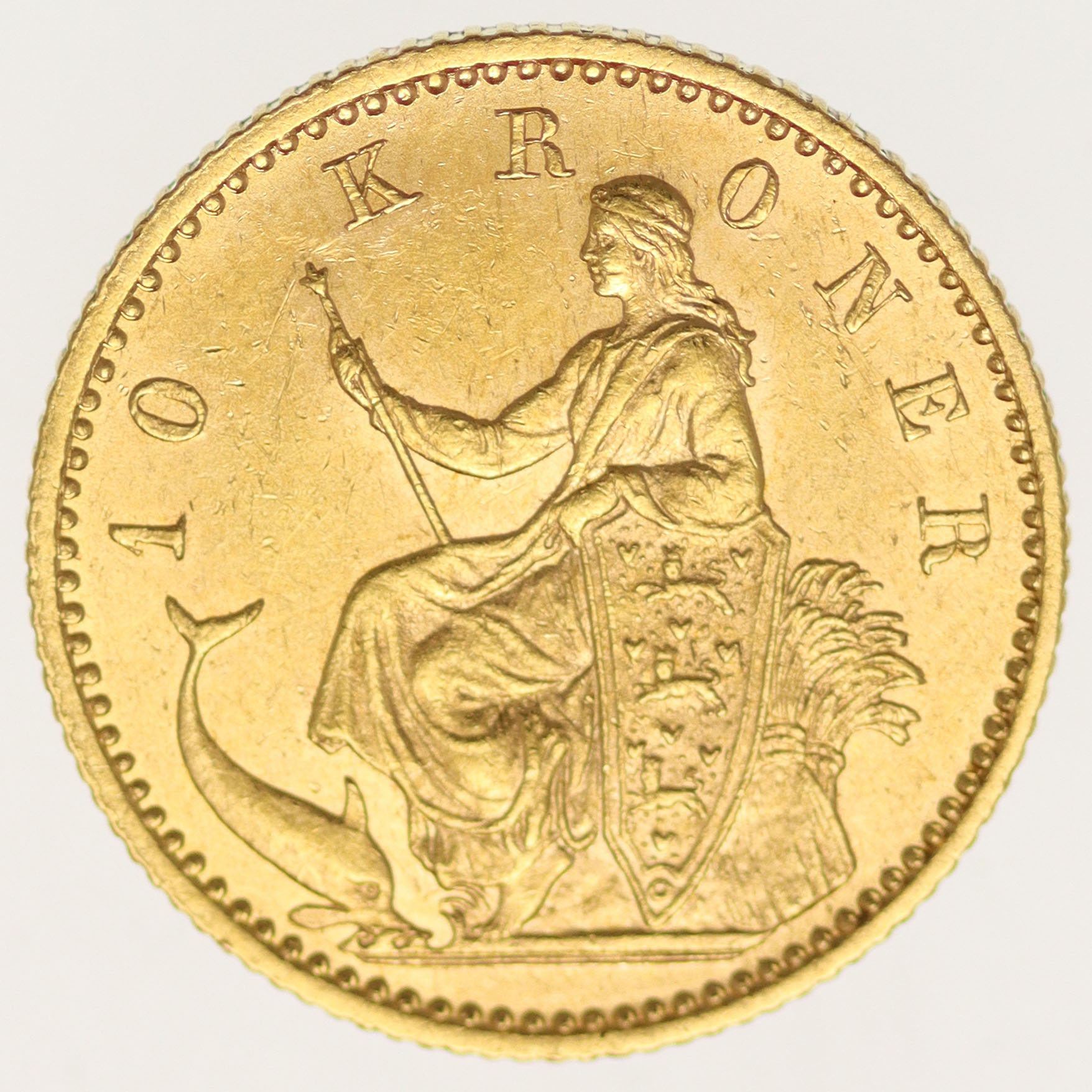 Dänemark Christian IX. 10 Kronen 1900