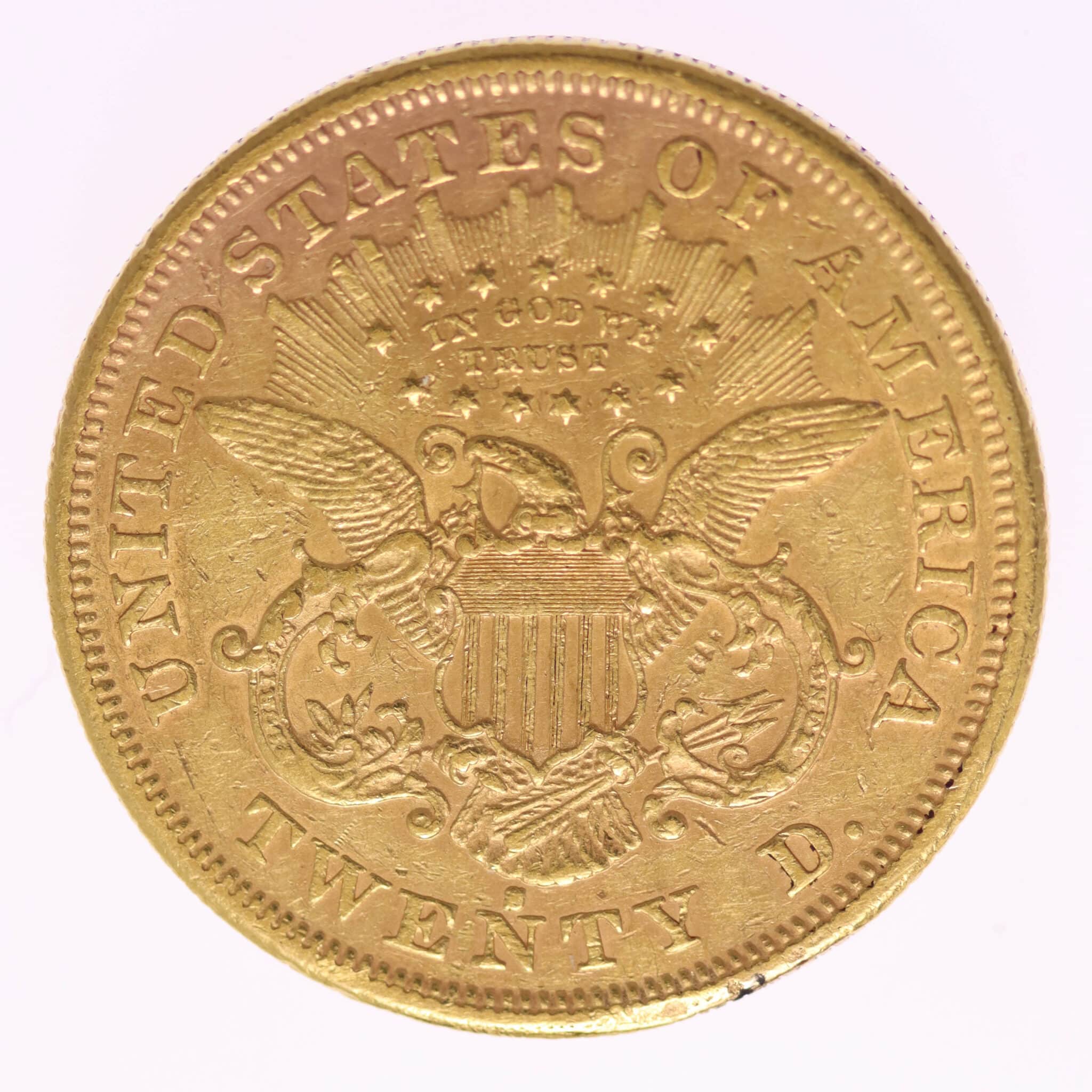 USA 20 Dollars 1874 S Liberty / Kopf