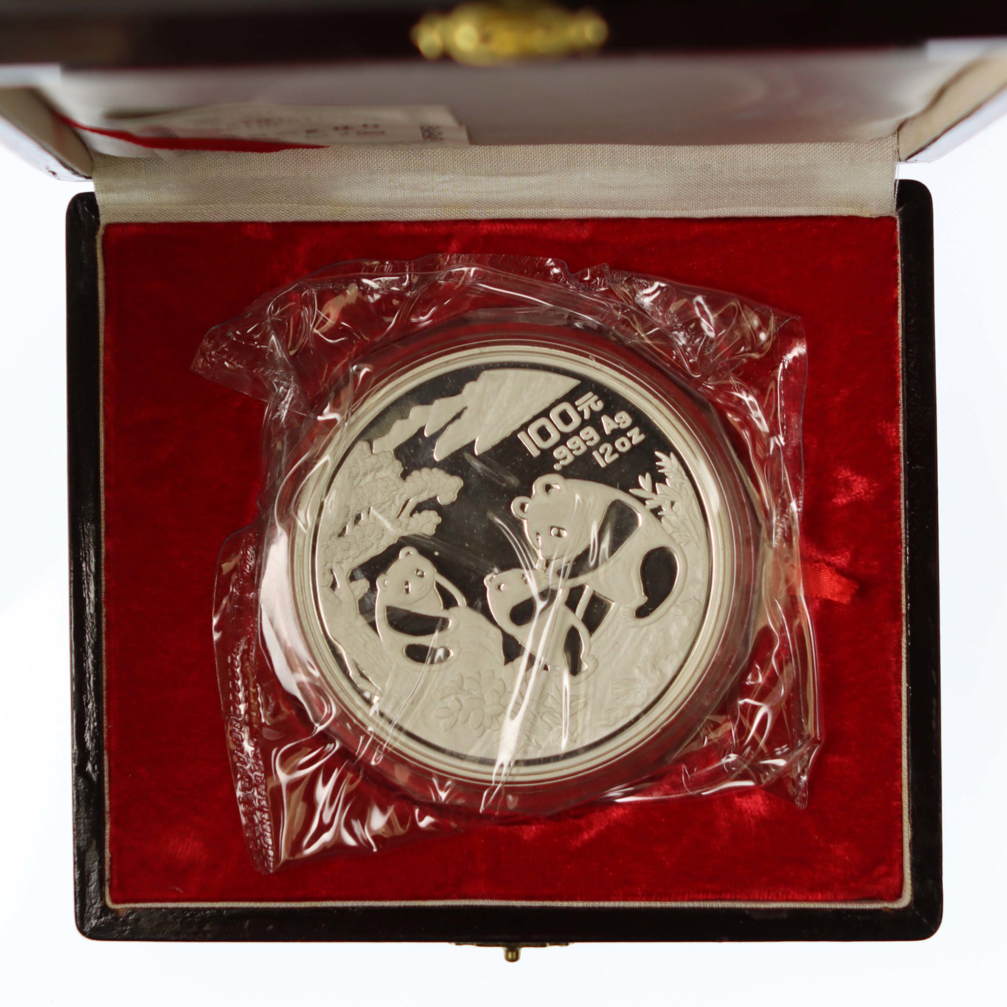 China Panda 100 Yuan 1993 12 Unzen