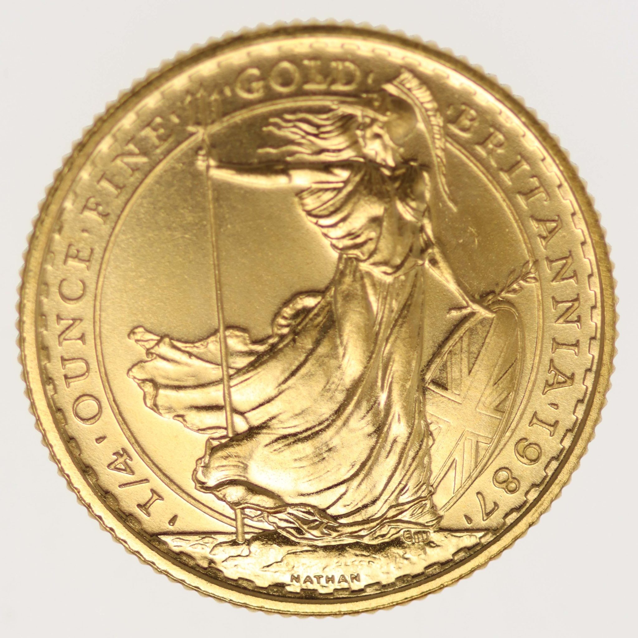 Großbritannien Elisabeth II. 25 Pounds 1987 Britannia