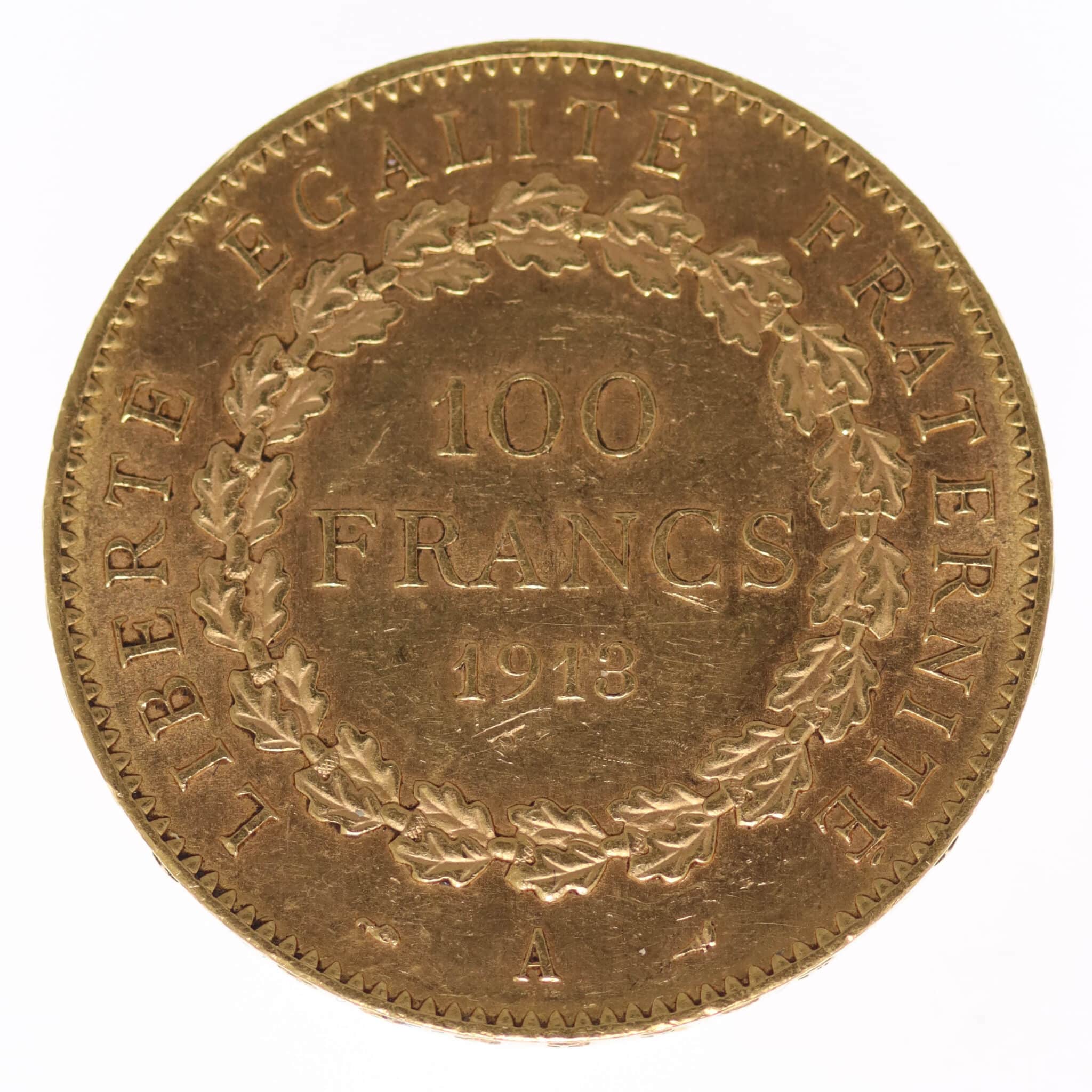 Frankreich 100 Francs 1913 A