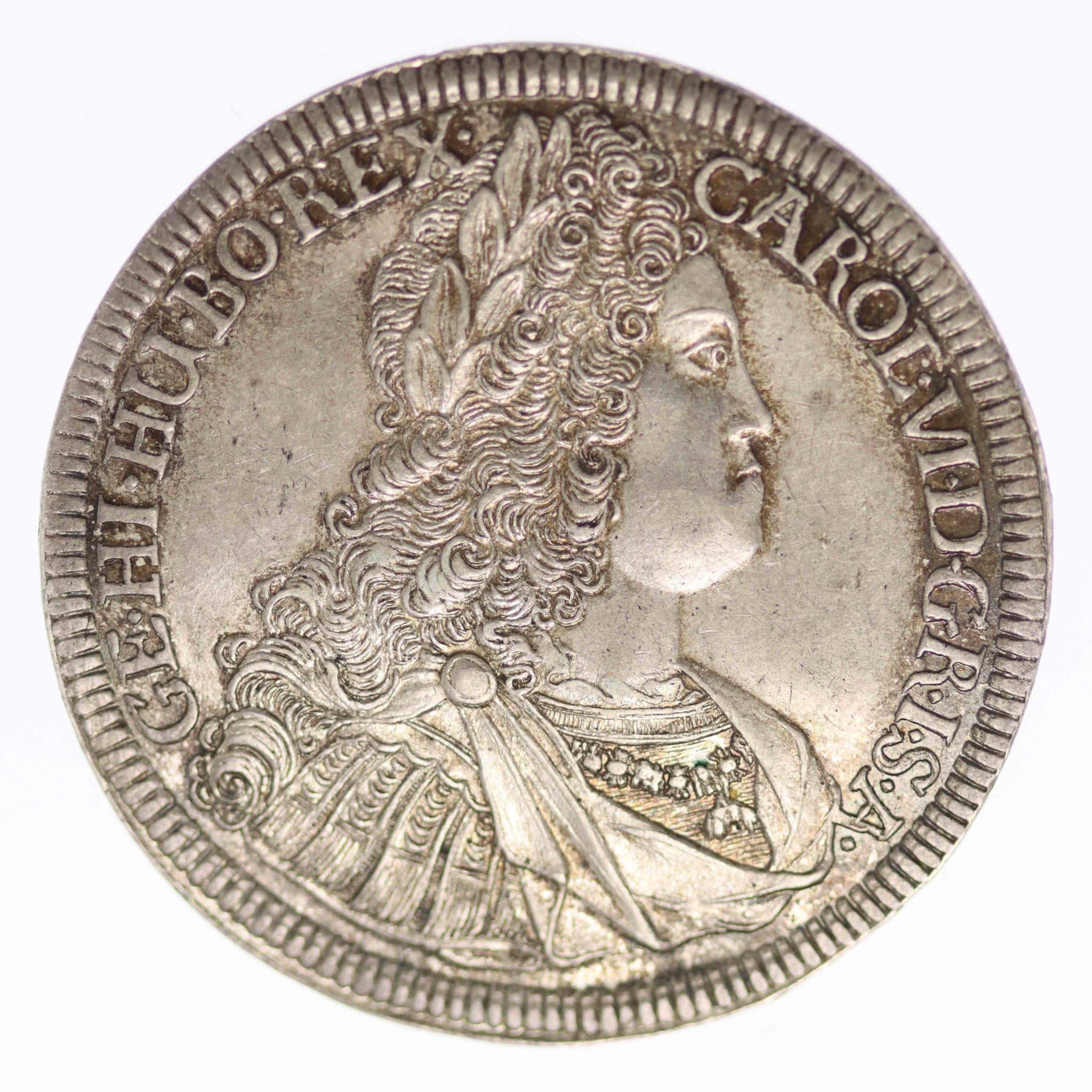Habsburg Römisch Deutsches Reich Karl VI. Reichstaler 1728
