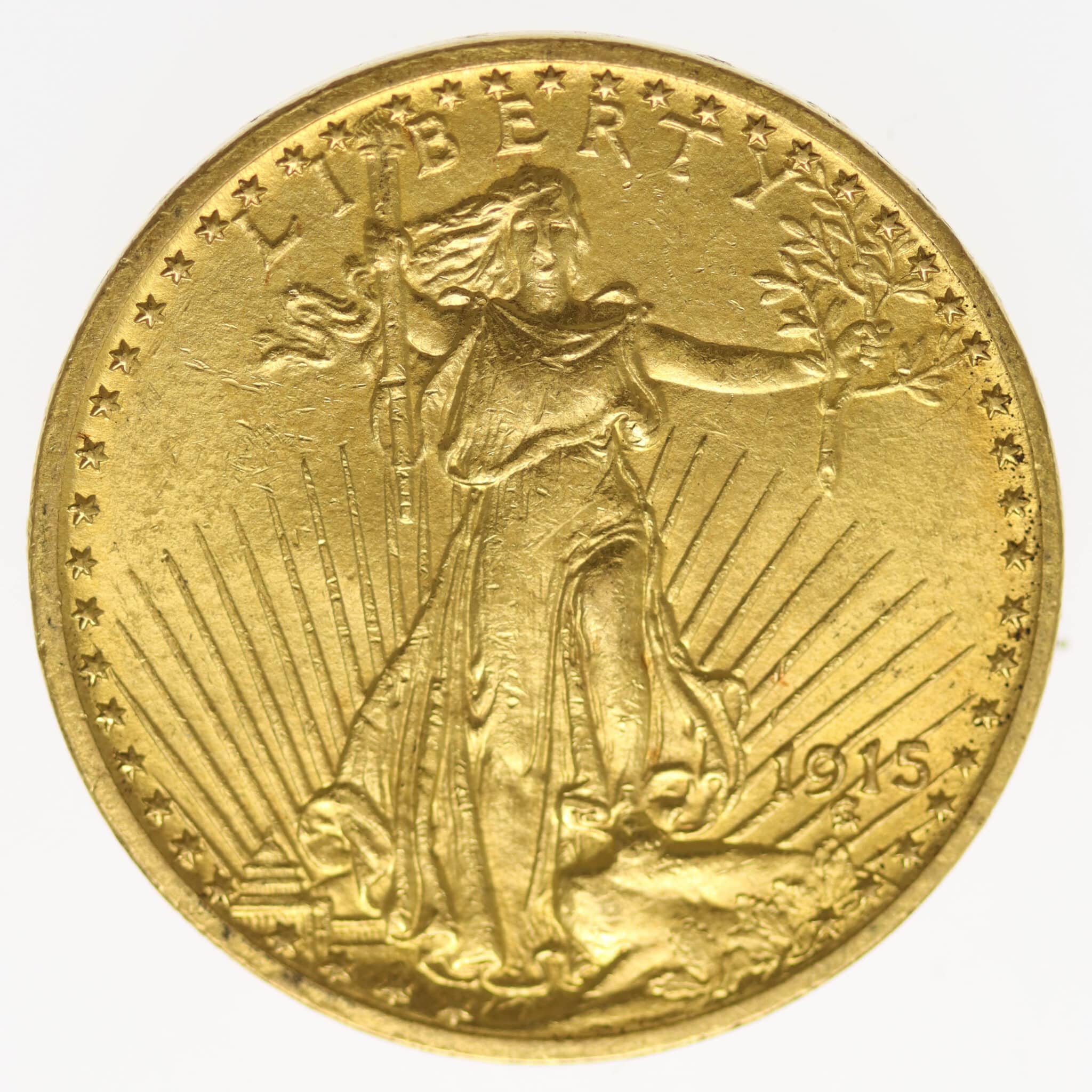 USA 20 Dollars 1915 Statue