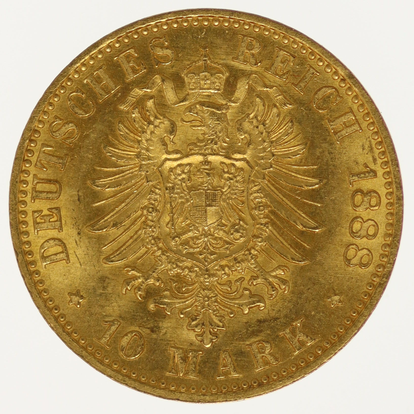 Preussen Friedrich III. 10 Mark 1888