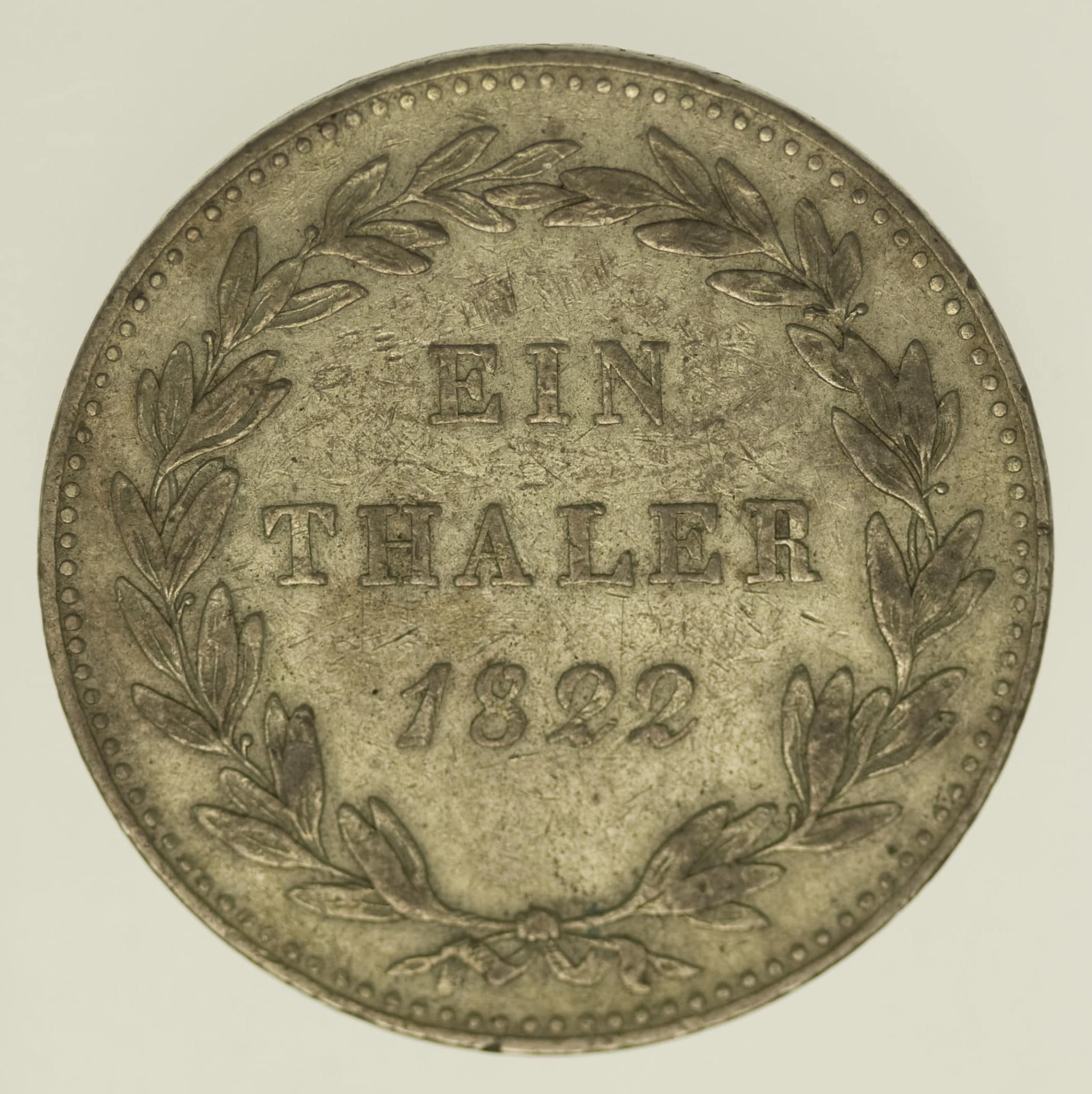 Hessen Kassel Wilhelm II. Taler 1822