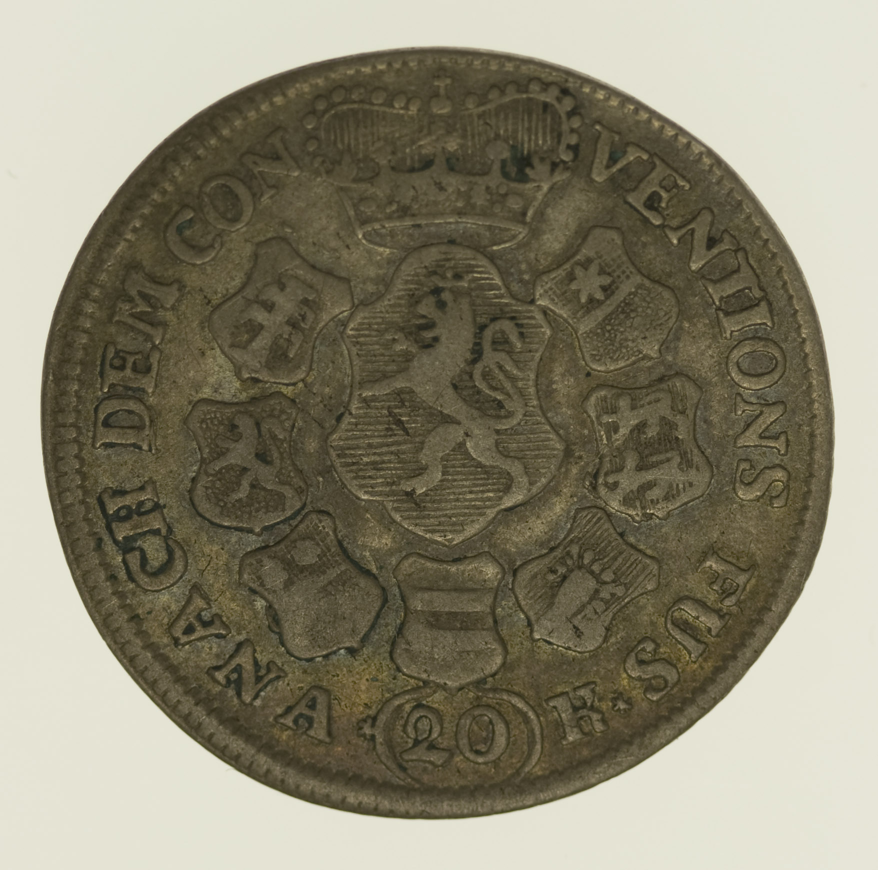 Hessen Darmstadt Ludwig VIII. 20 Kreuzer 1762