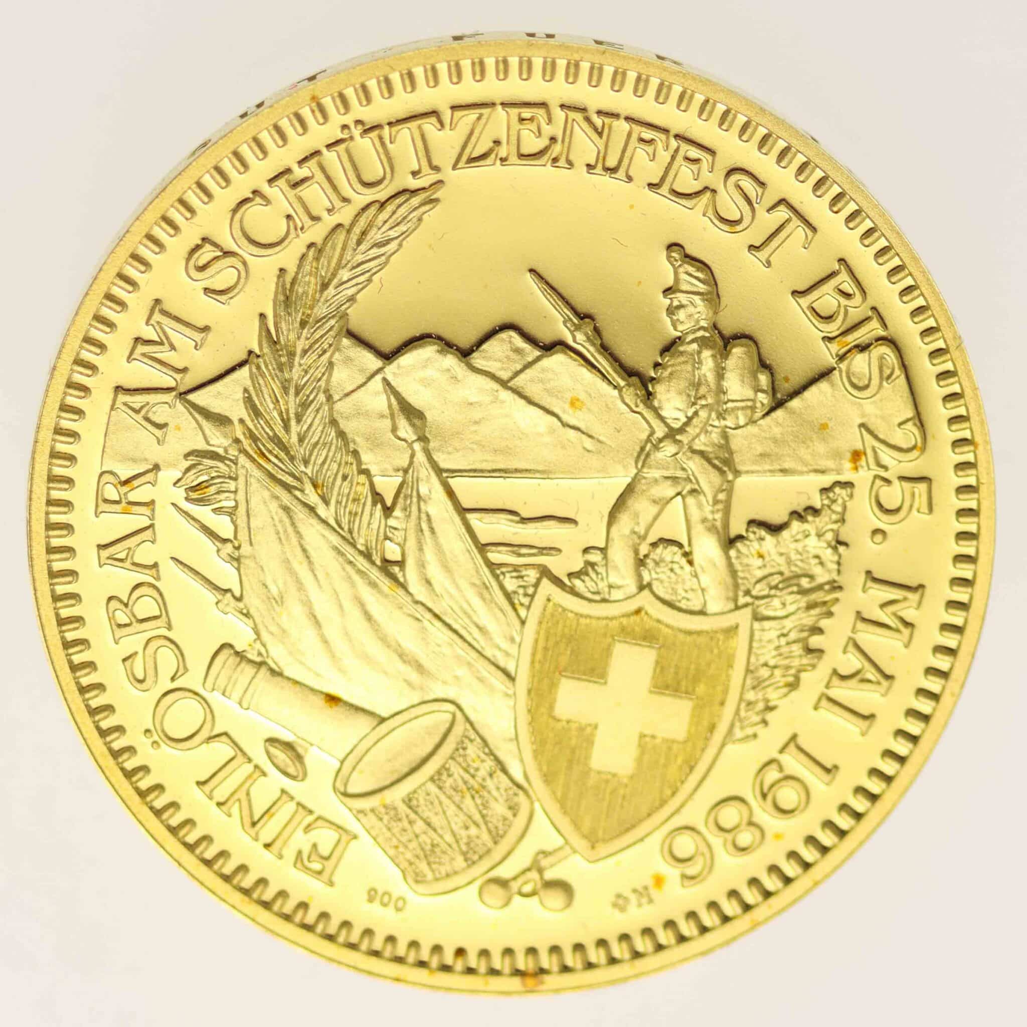 Schweiz 1000 Franken 1986