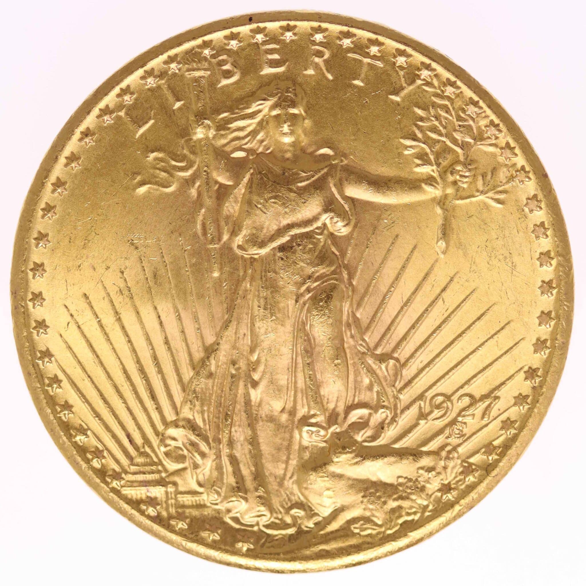 USA 20 Dollars 1927 Statue