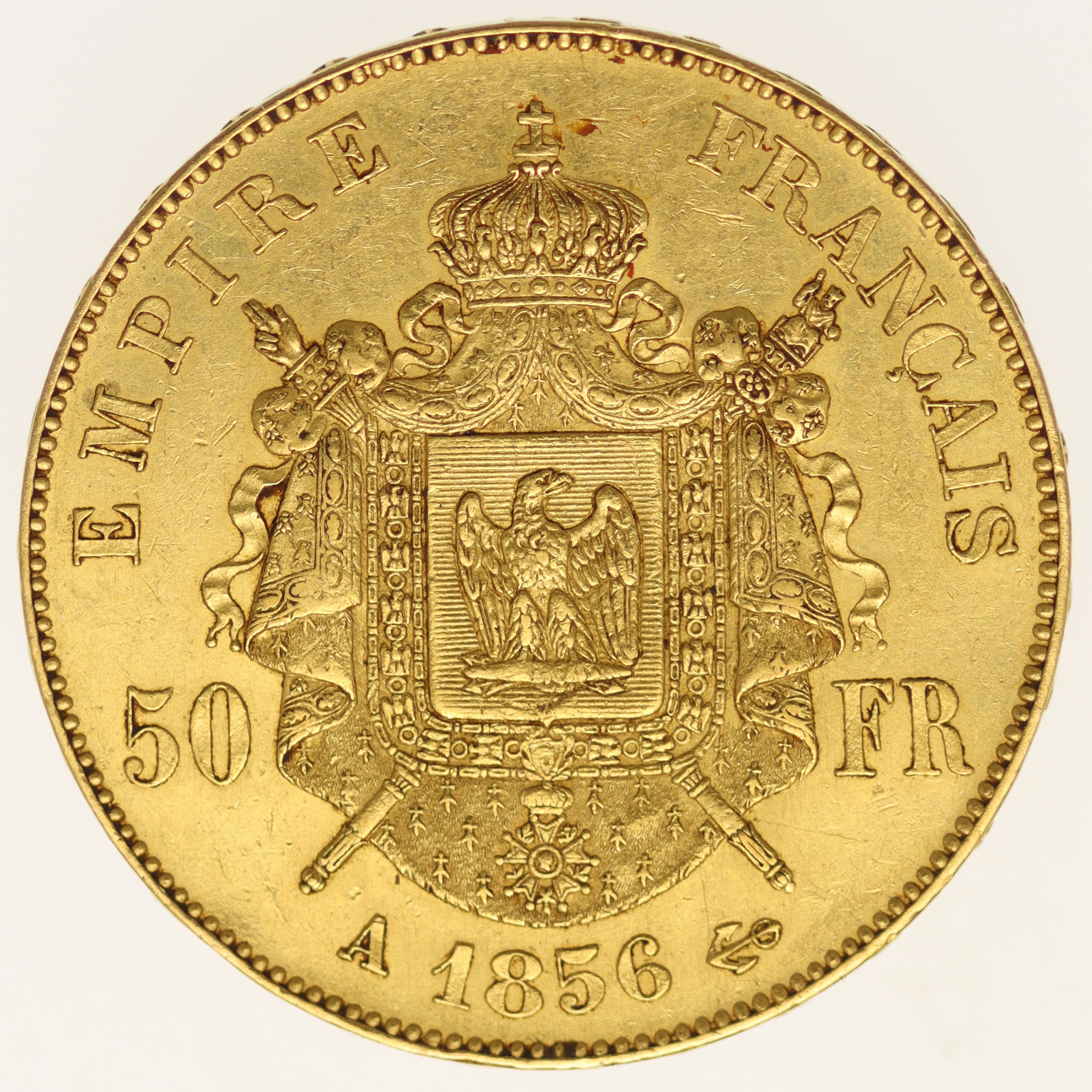 Frankreich Napoleon III. 50 Francs 1856 A