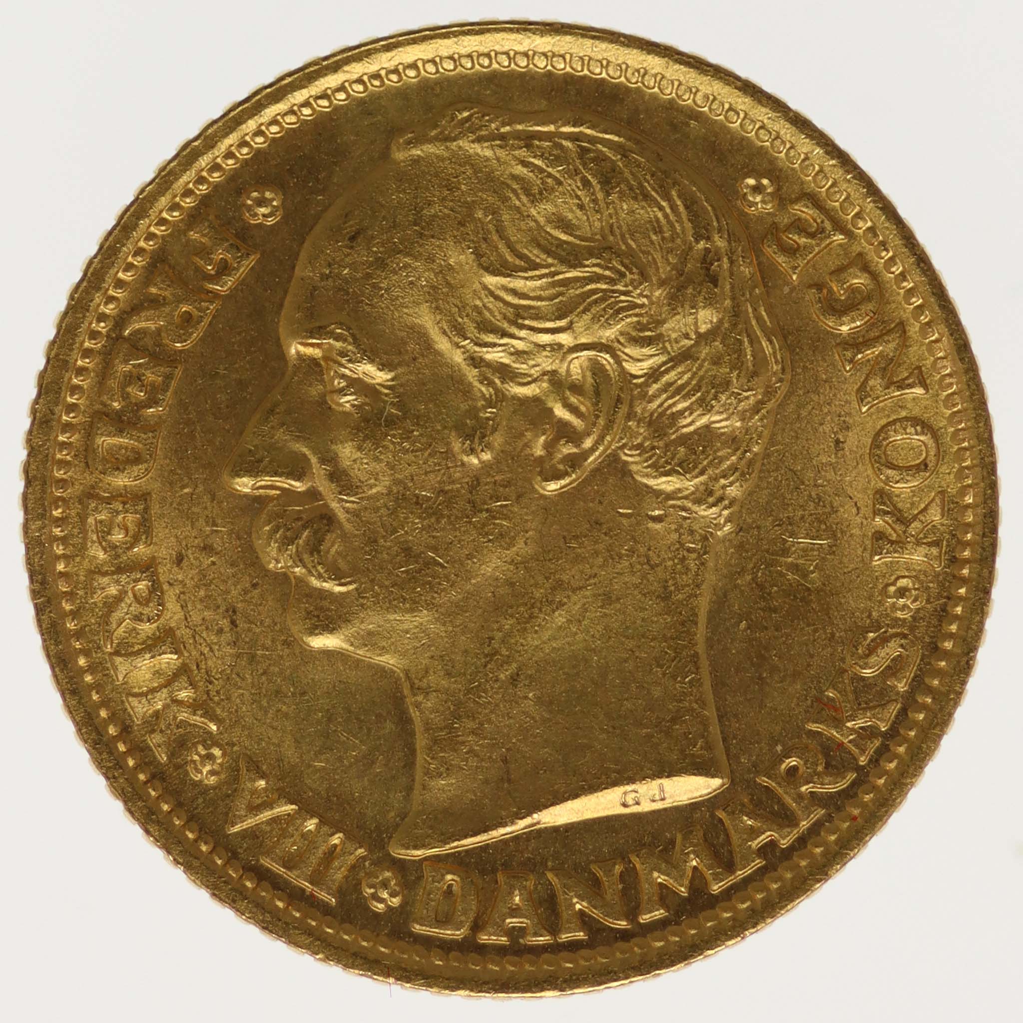 Dänemark Frederik VIII. 10 Kronen 1909