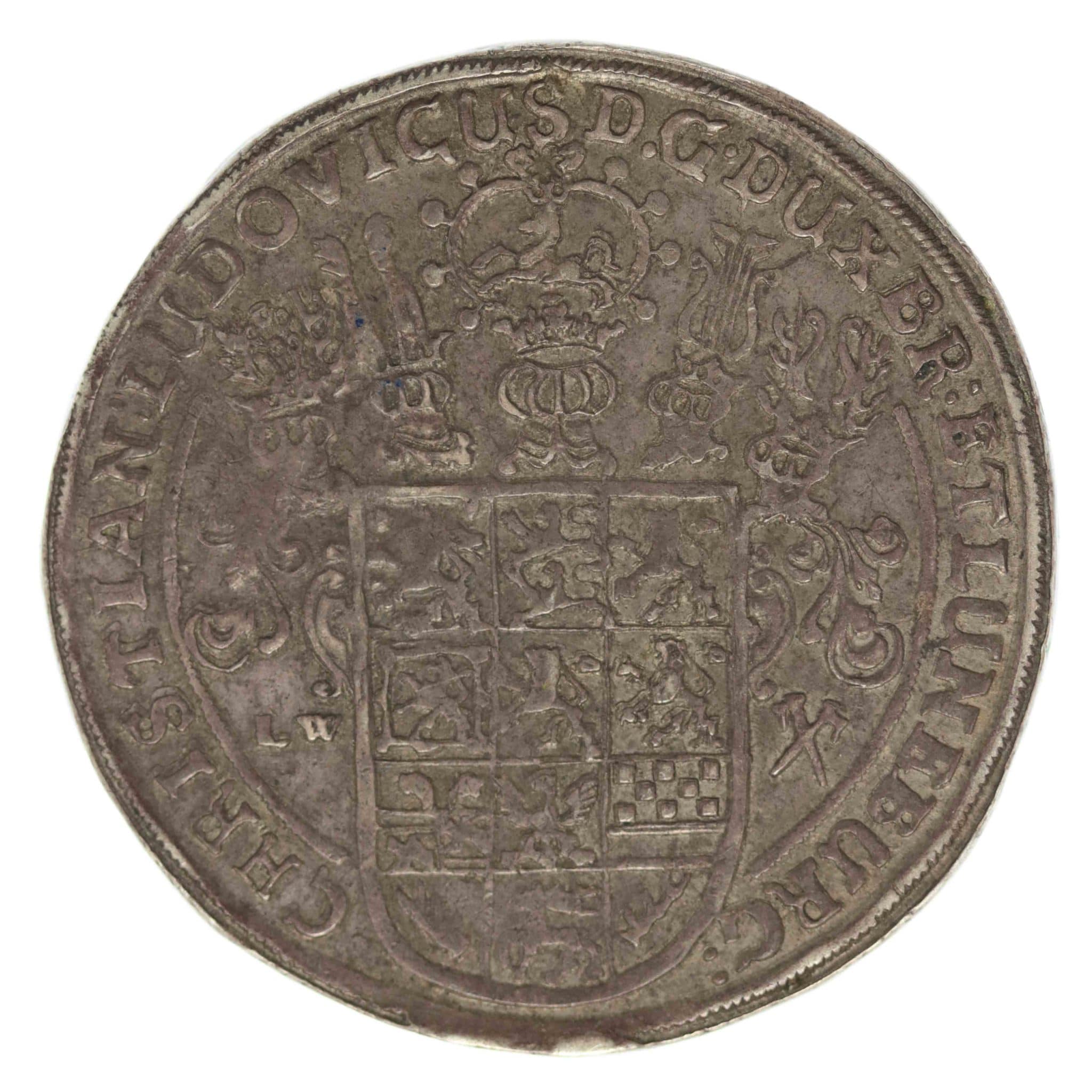 Braunschweig Lüneburg Celle Christian Ludwig Reichstaler 1652