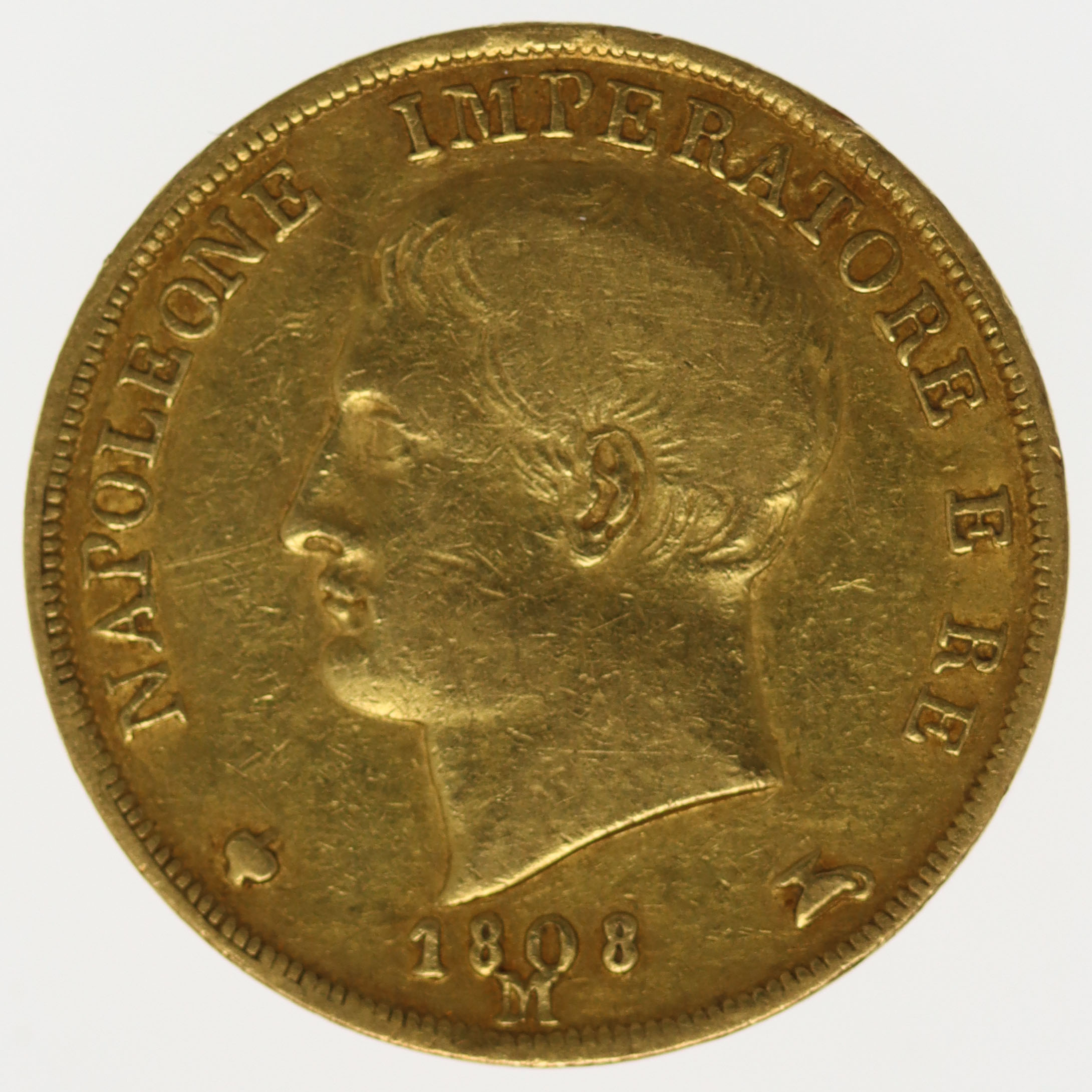 Italien Napoleon I. 20 Lire 1808 M
