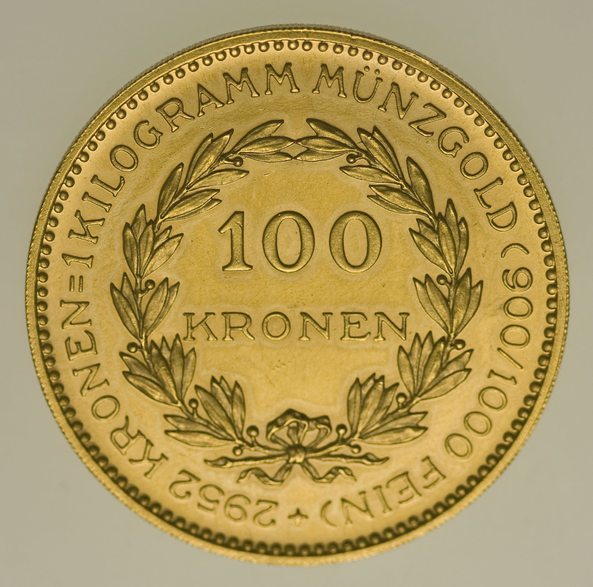 Österreich Erste Republik 100 Kronen 1924