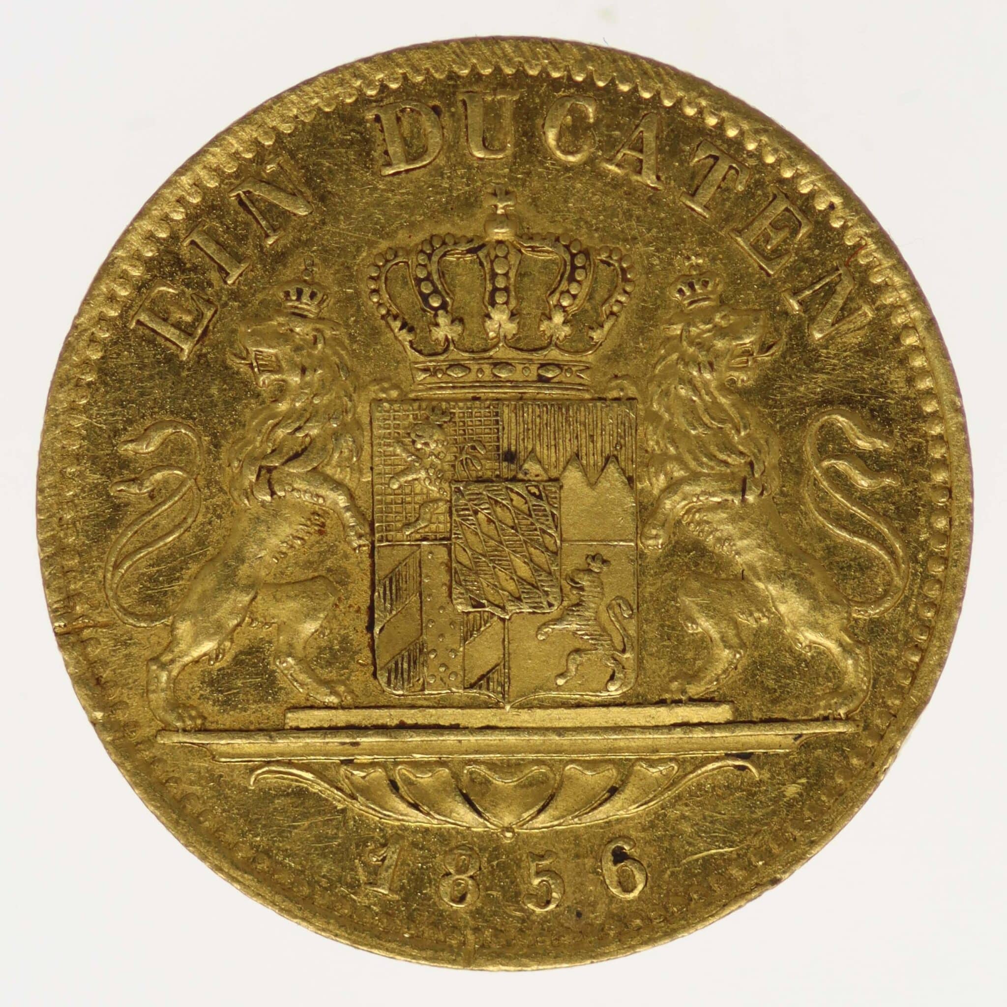 Bayern Maximilian II. Dukat 1856