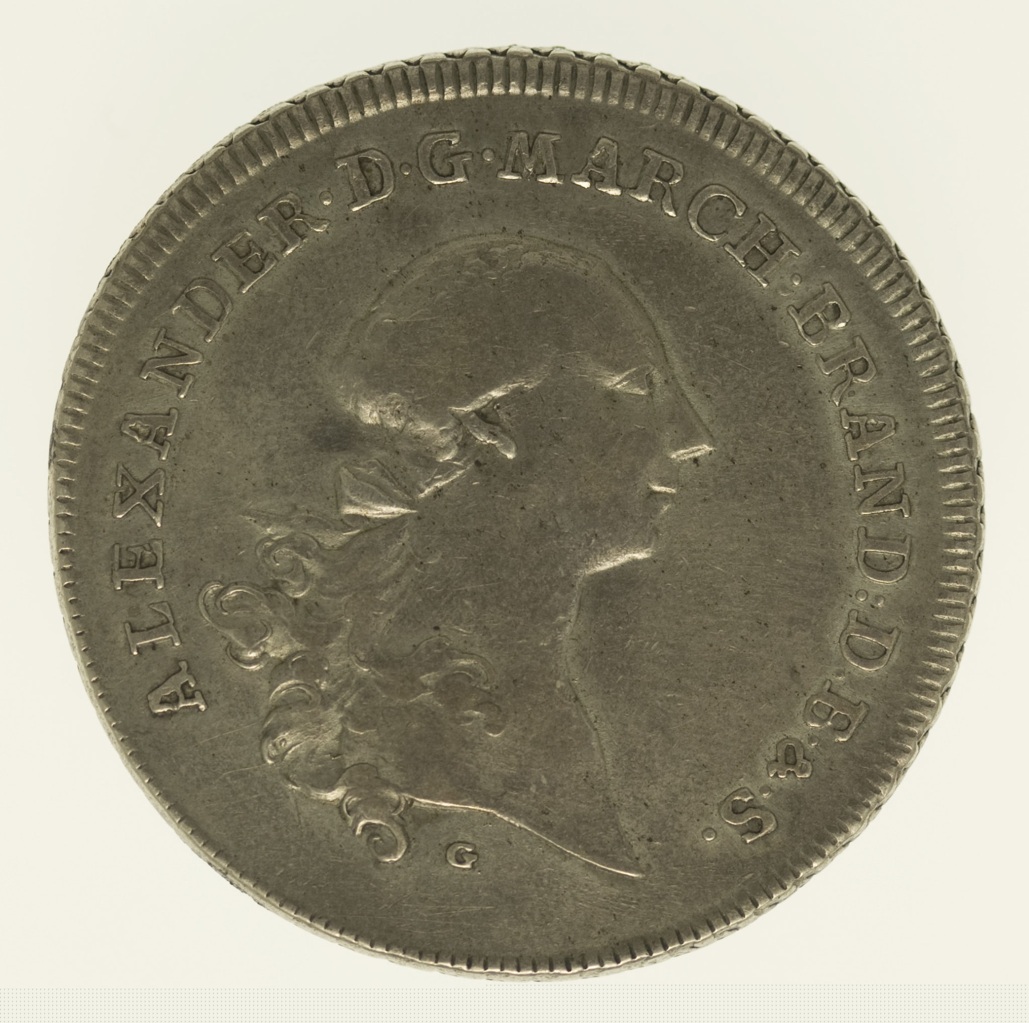 Brandenburg Ansbach Christian Friedrich Karl Alexander Taler 1767