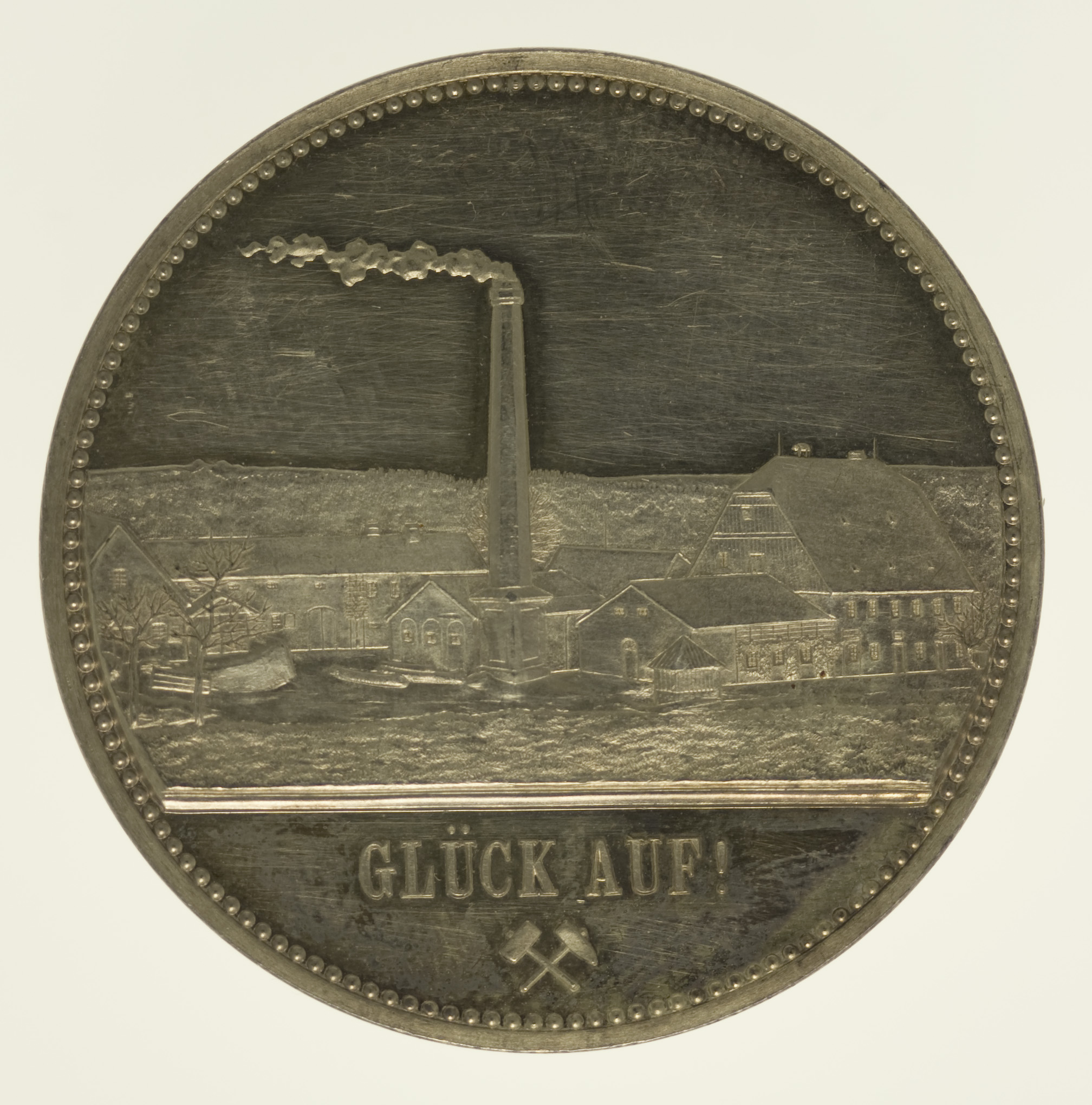 Sachsen Albert Silbermedaille 1891 Kleinvoigtsberg