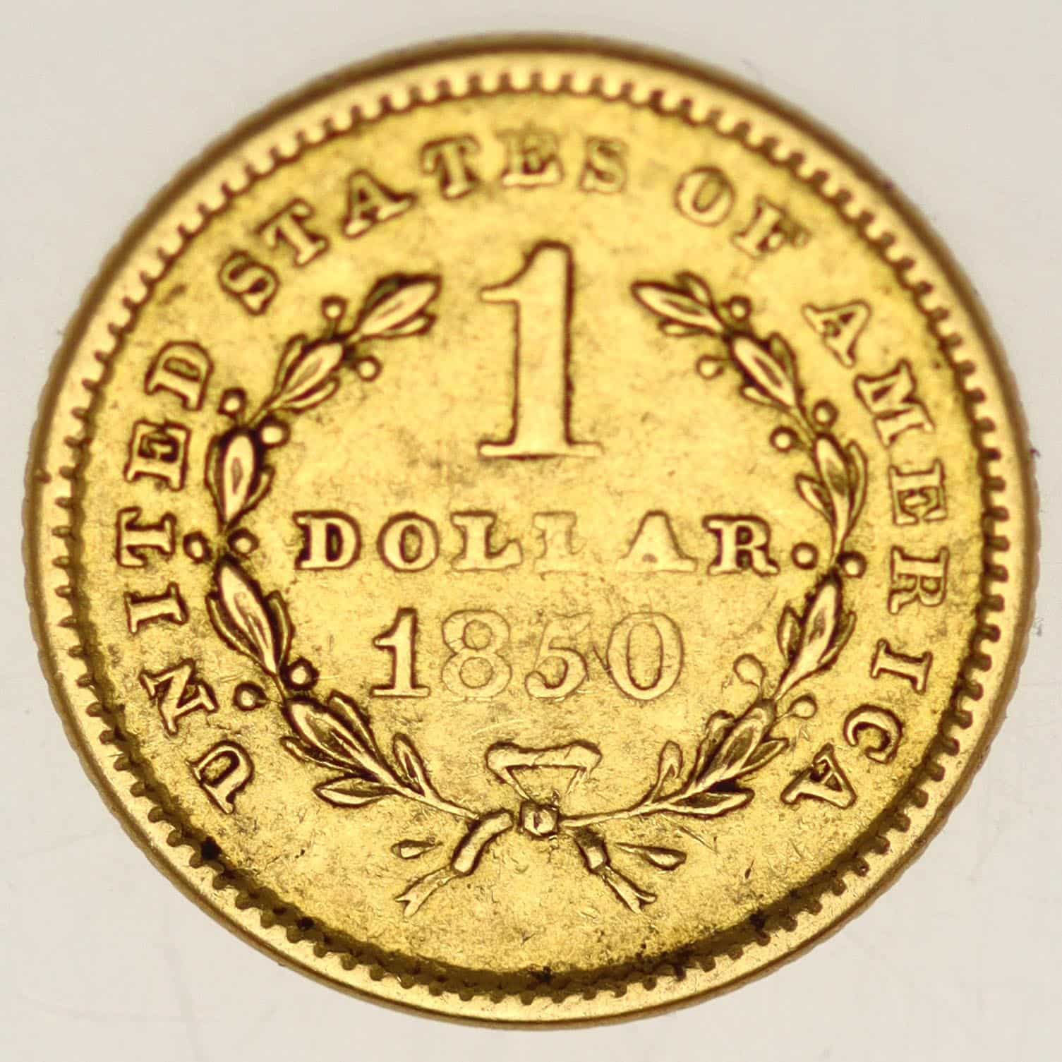 USA 1 Dollar 1850 Liberty / Kopf