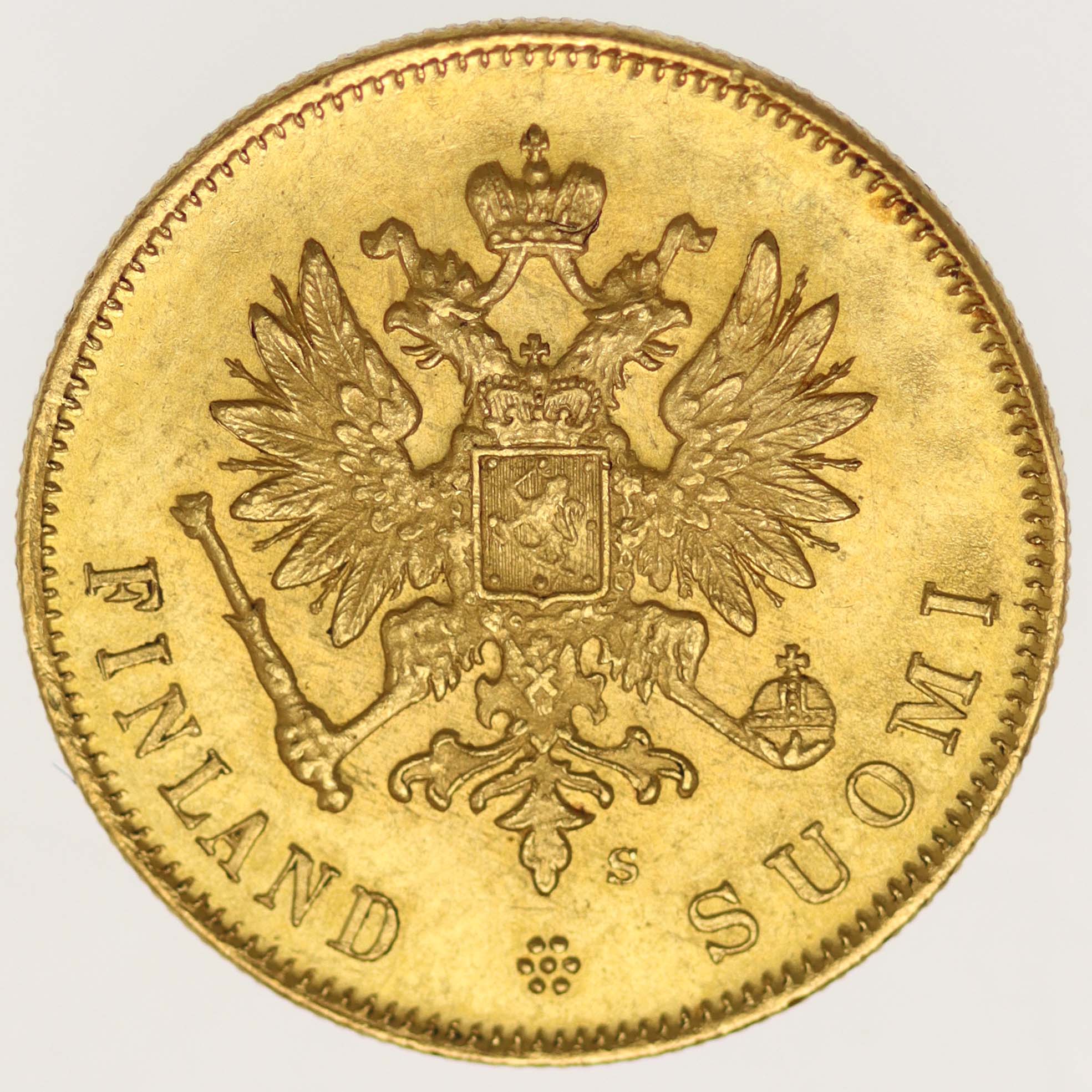 Finnland Nikolaus II. 10 Markkaa 1913