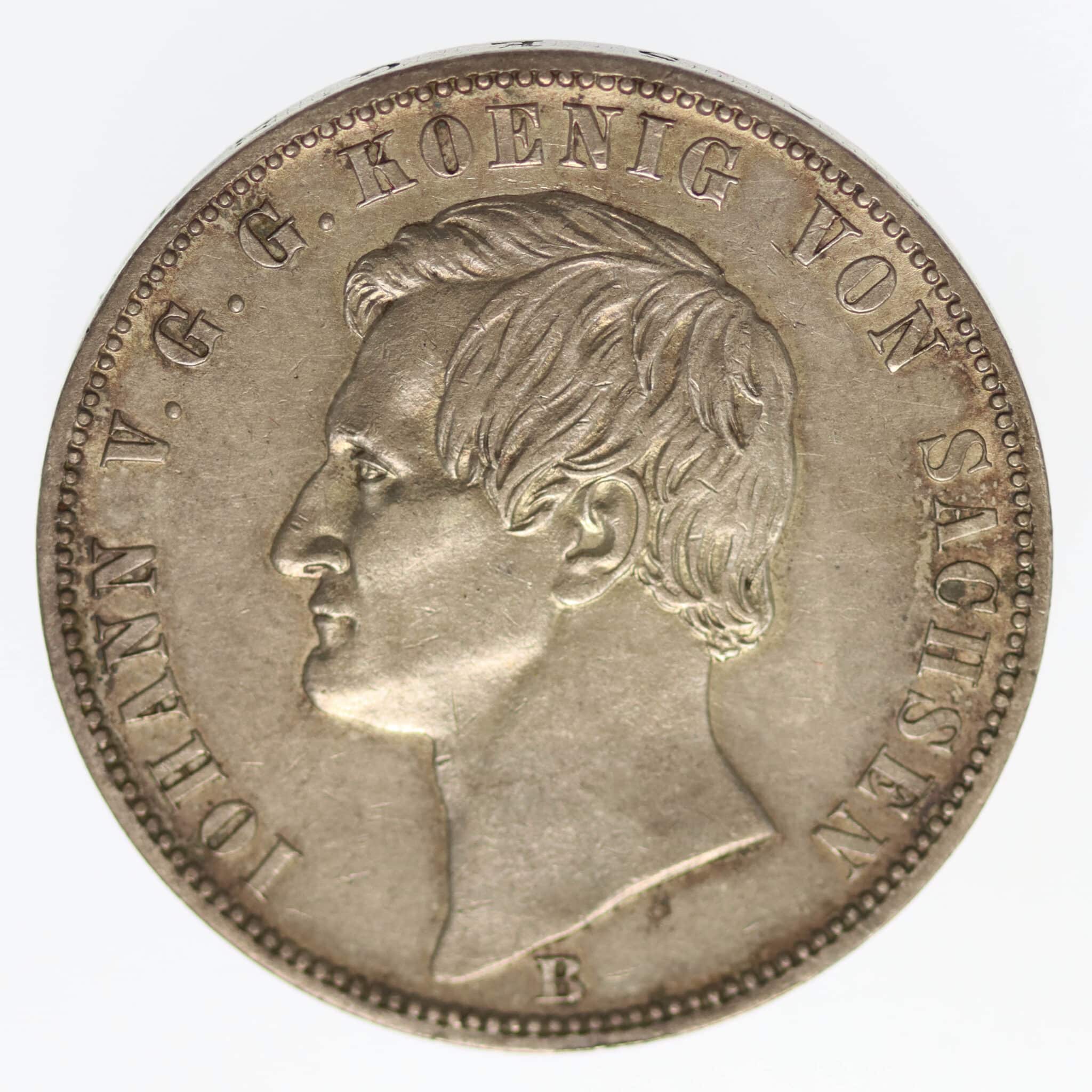Sachsen Johann Vereinstaler 1871